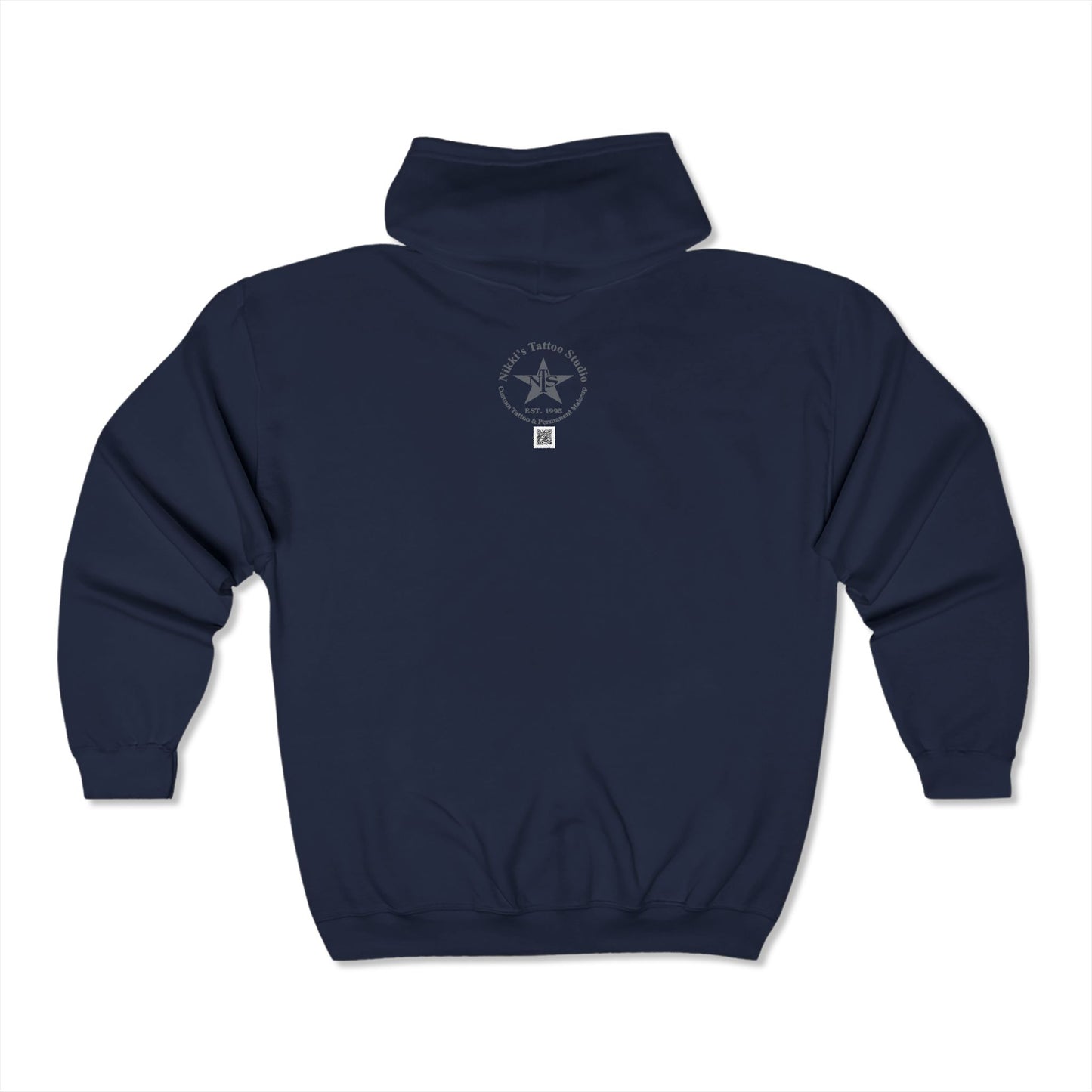 Hooded Sweatshirt Zip Up - Twins by Nikki