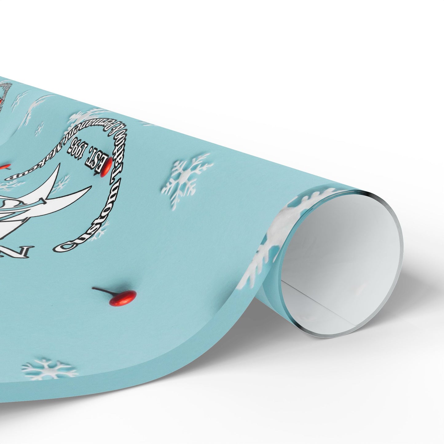 Nikki's Tattoo Studio CHRISTMAS Gift Wrapping Paper