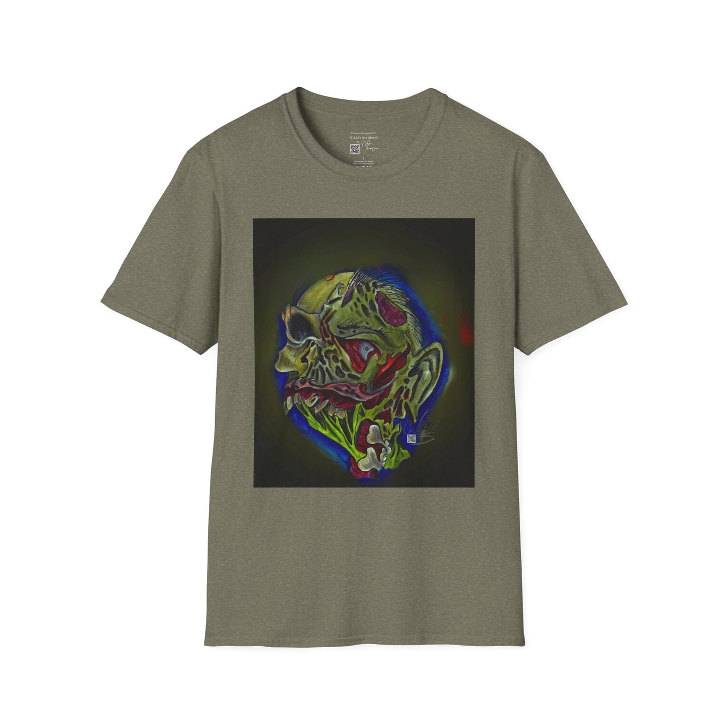 T-Shirt Unisex - Zombie King of the Dead by Nikki