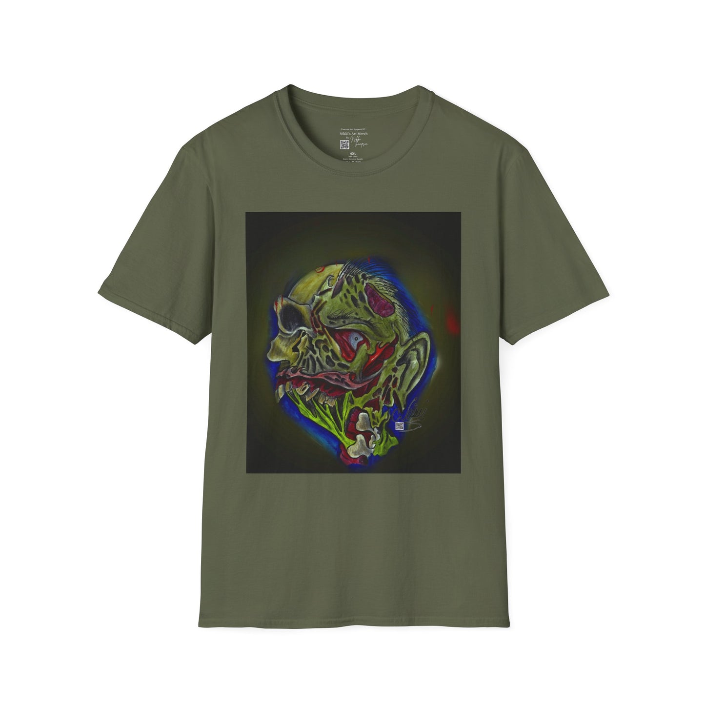 T-Shirt Unisex - Zombie King of the Dead by Nikki