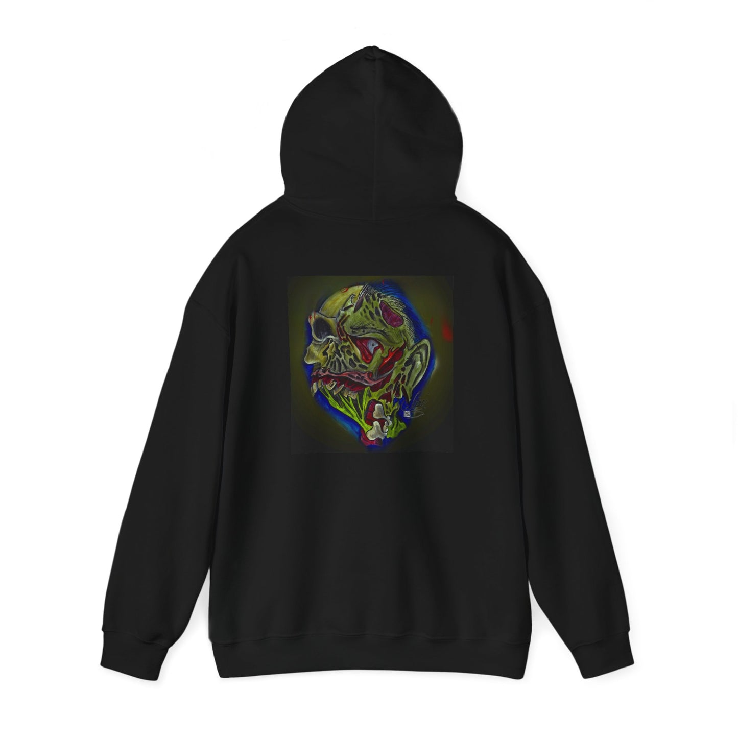 Sweatshirt Hoodie - Zombie Skull King of the Dead by Nikki
