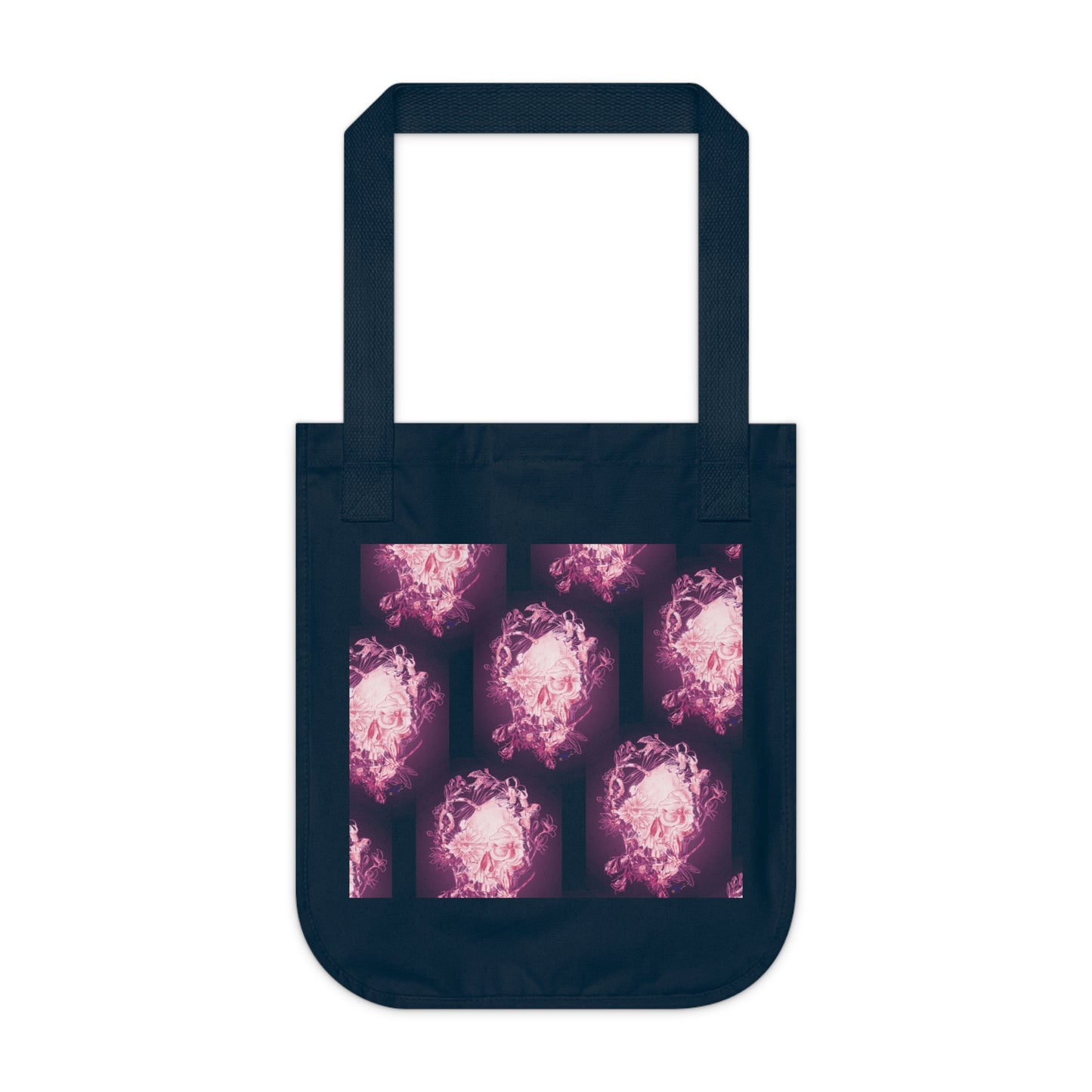 Floral Skull Tattoo by Nikki - Organic Tote Bag