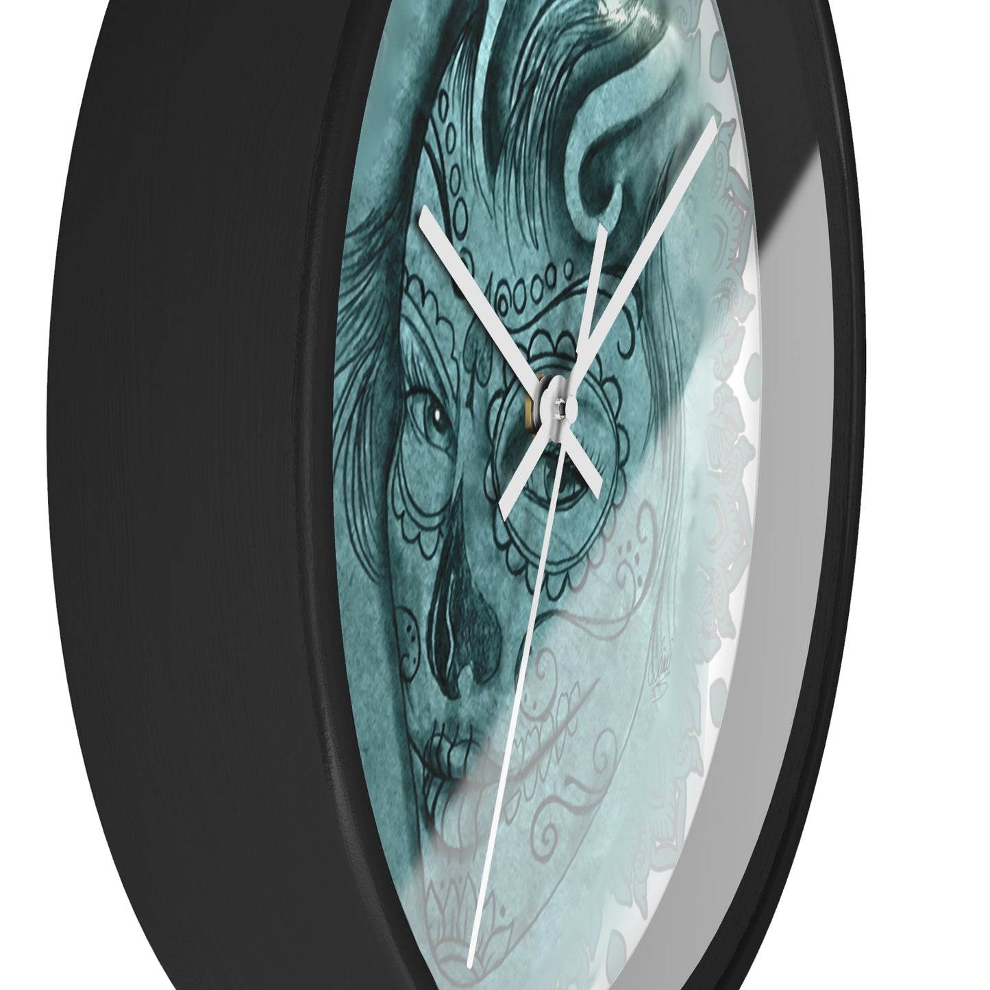 Wall Clock - Beautiful Face by Nikki