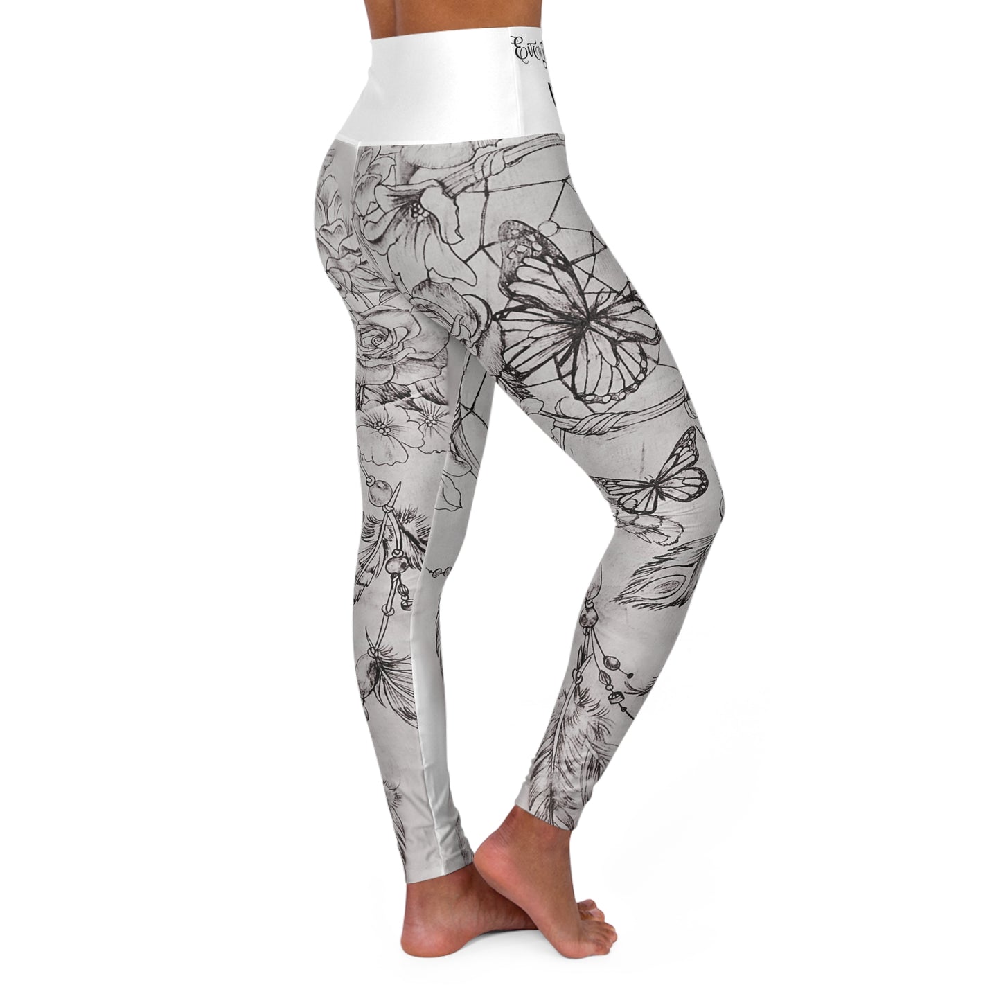 Yoga Leggings - Nikki's Dreamcatcher Art