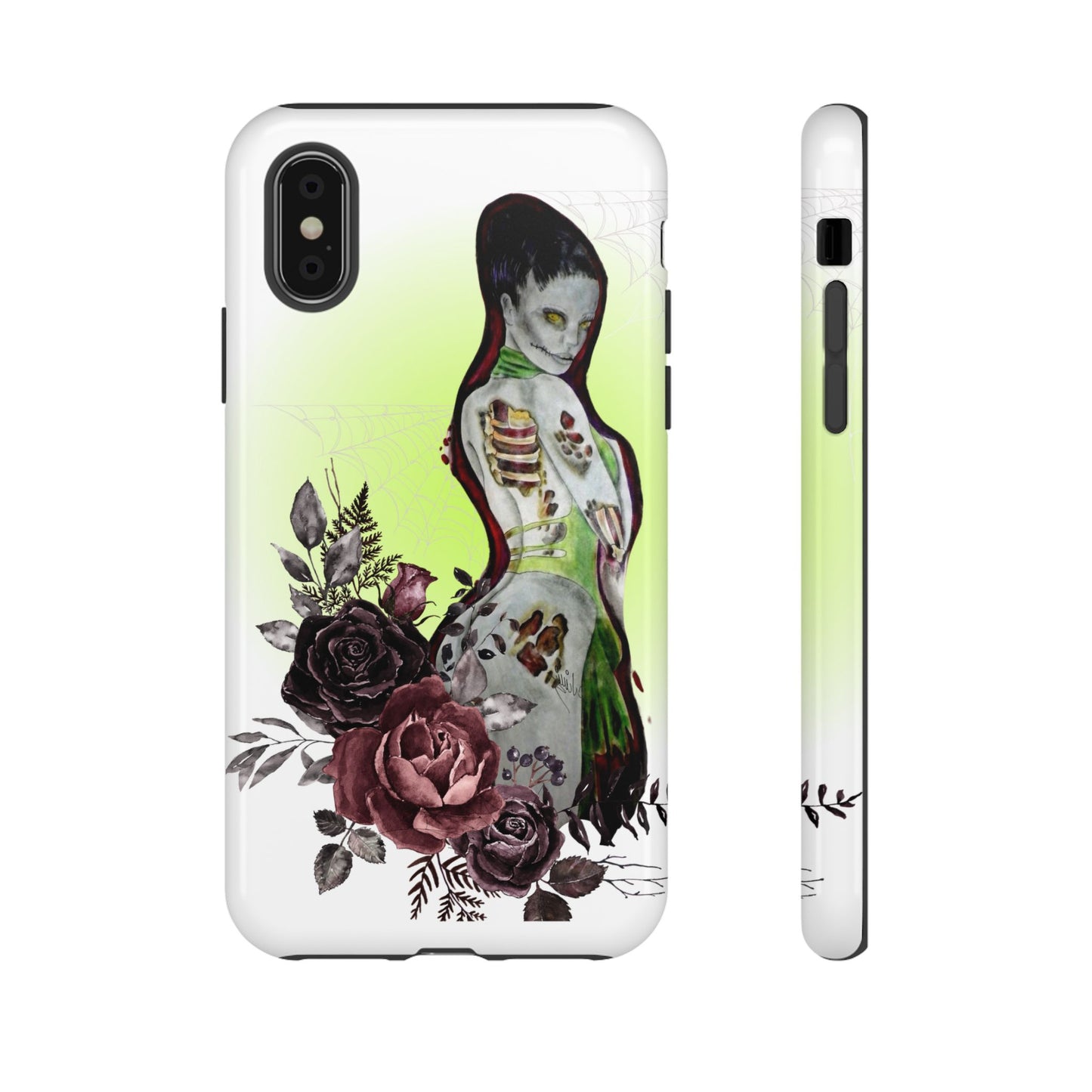 Phone Cases - Zombie Lady by Nikki