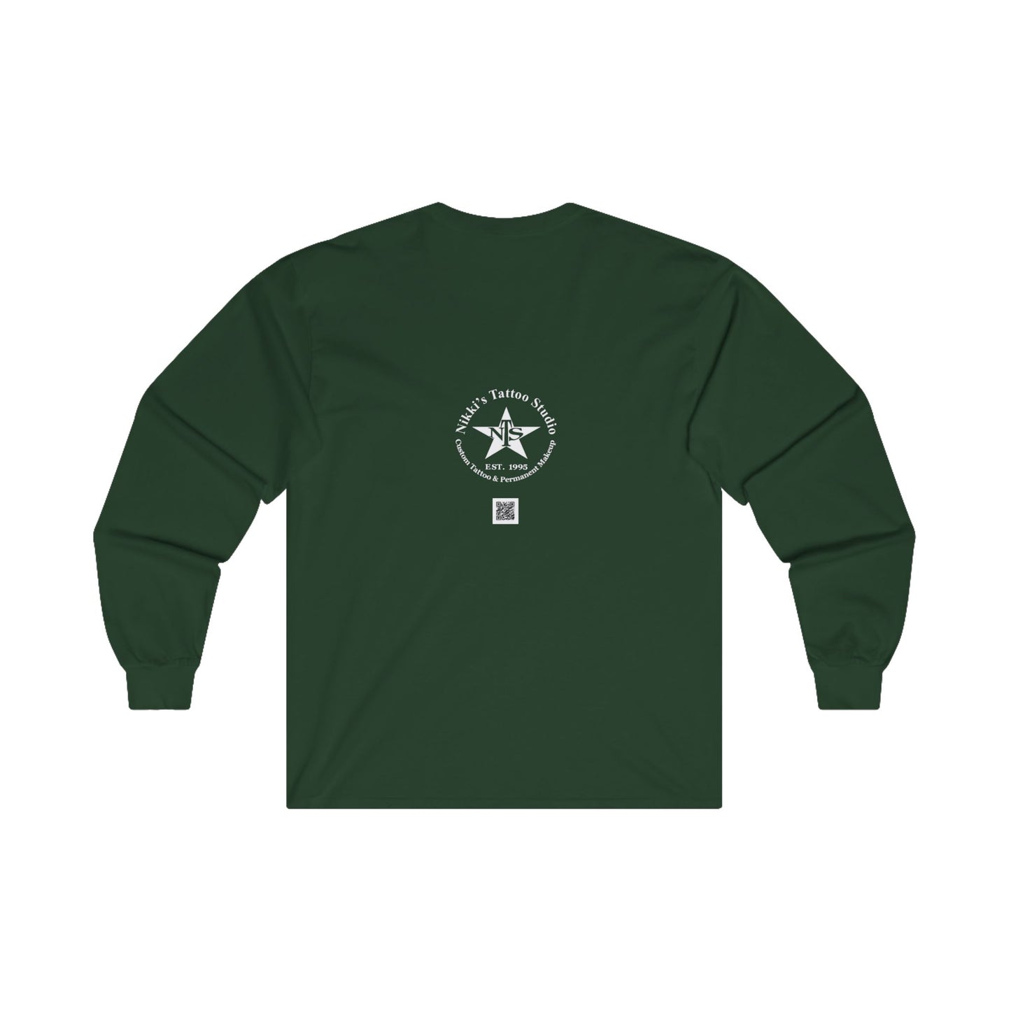 T-Shirt Long Sleeved -  Nikki's Tattoo Studio Collection featuring art by Nikki