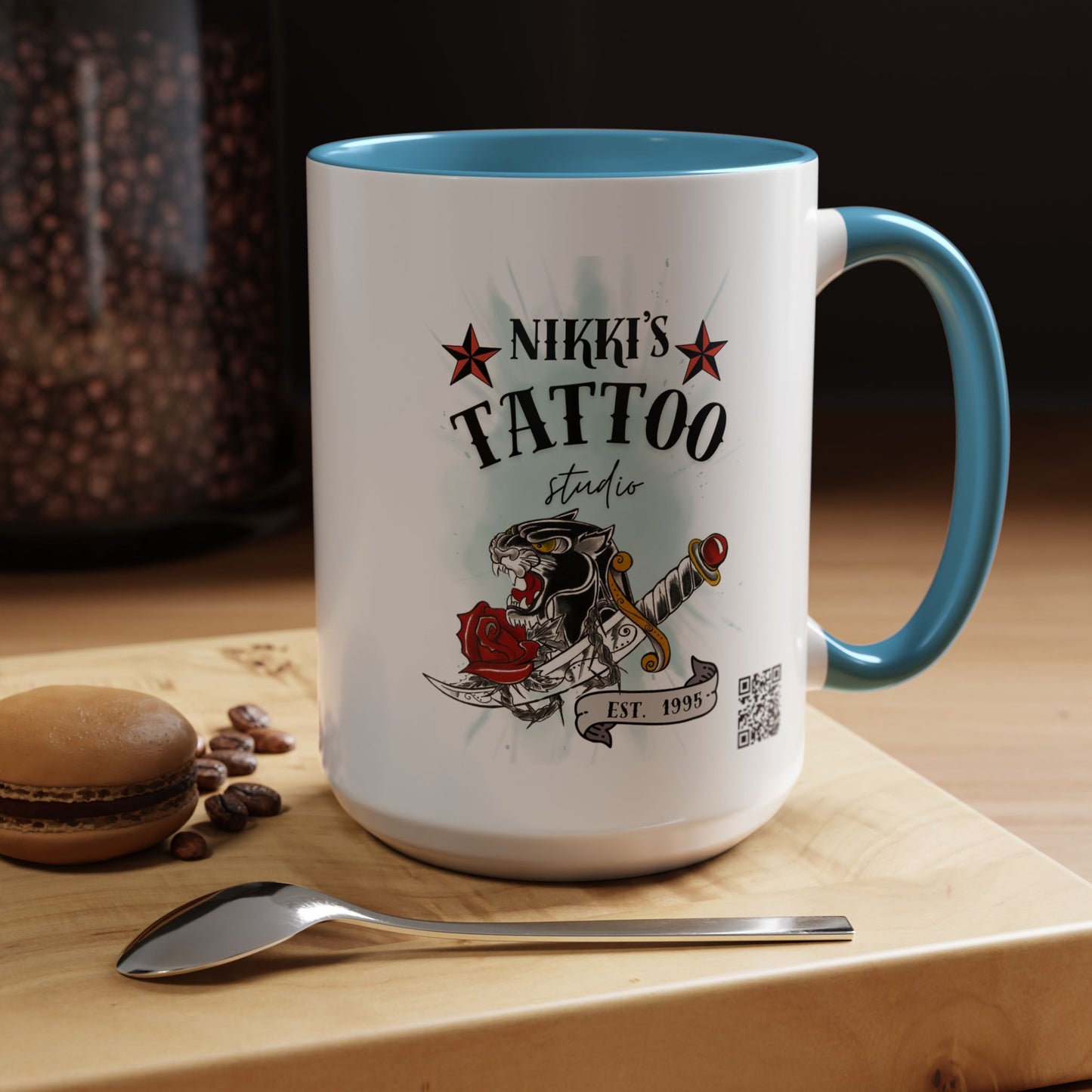 Mug - Nikki's Tattoo Studio (Panther)
