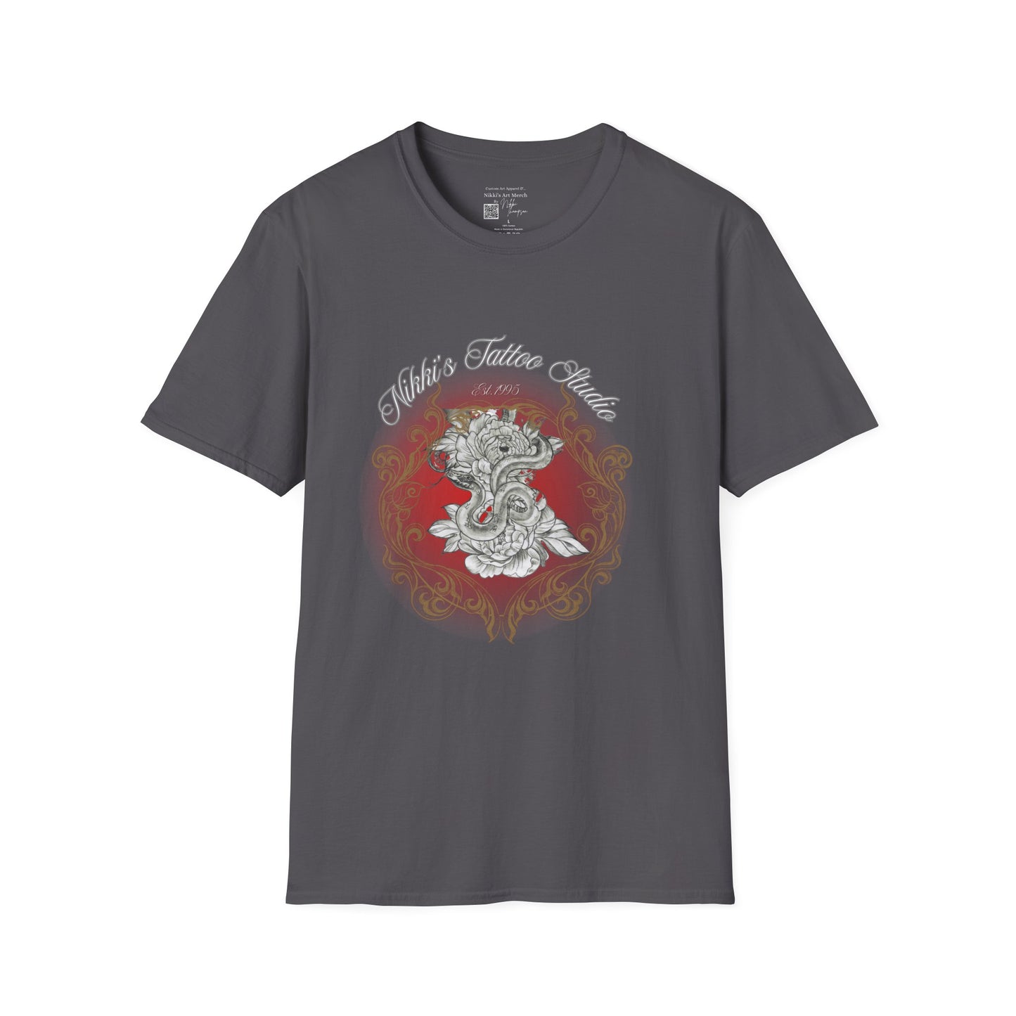 T-Shirt Nikki's Tattoo Studio Human Billboard