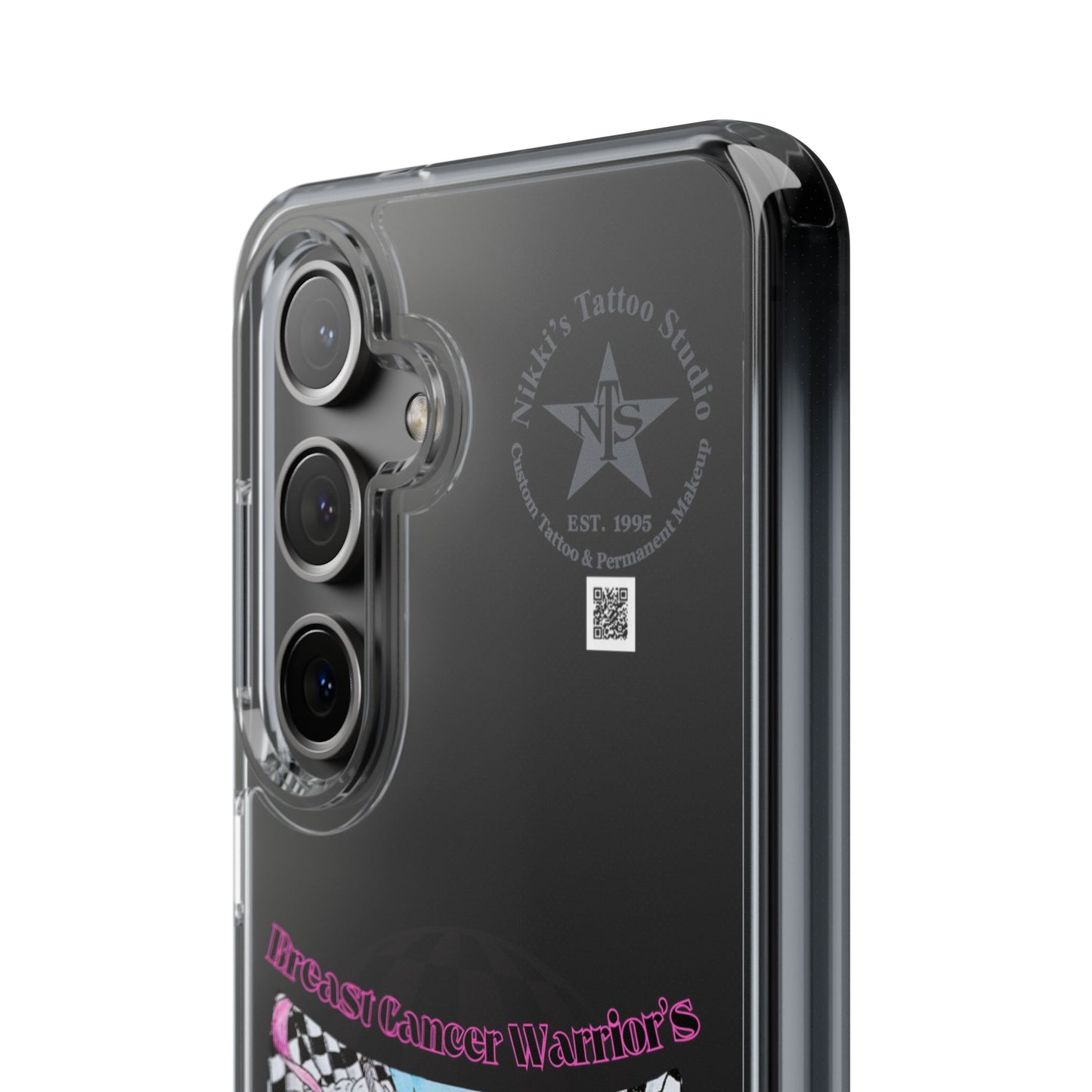 Phone Case - Breast Cancer Warrior by Nikki