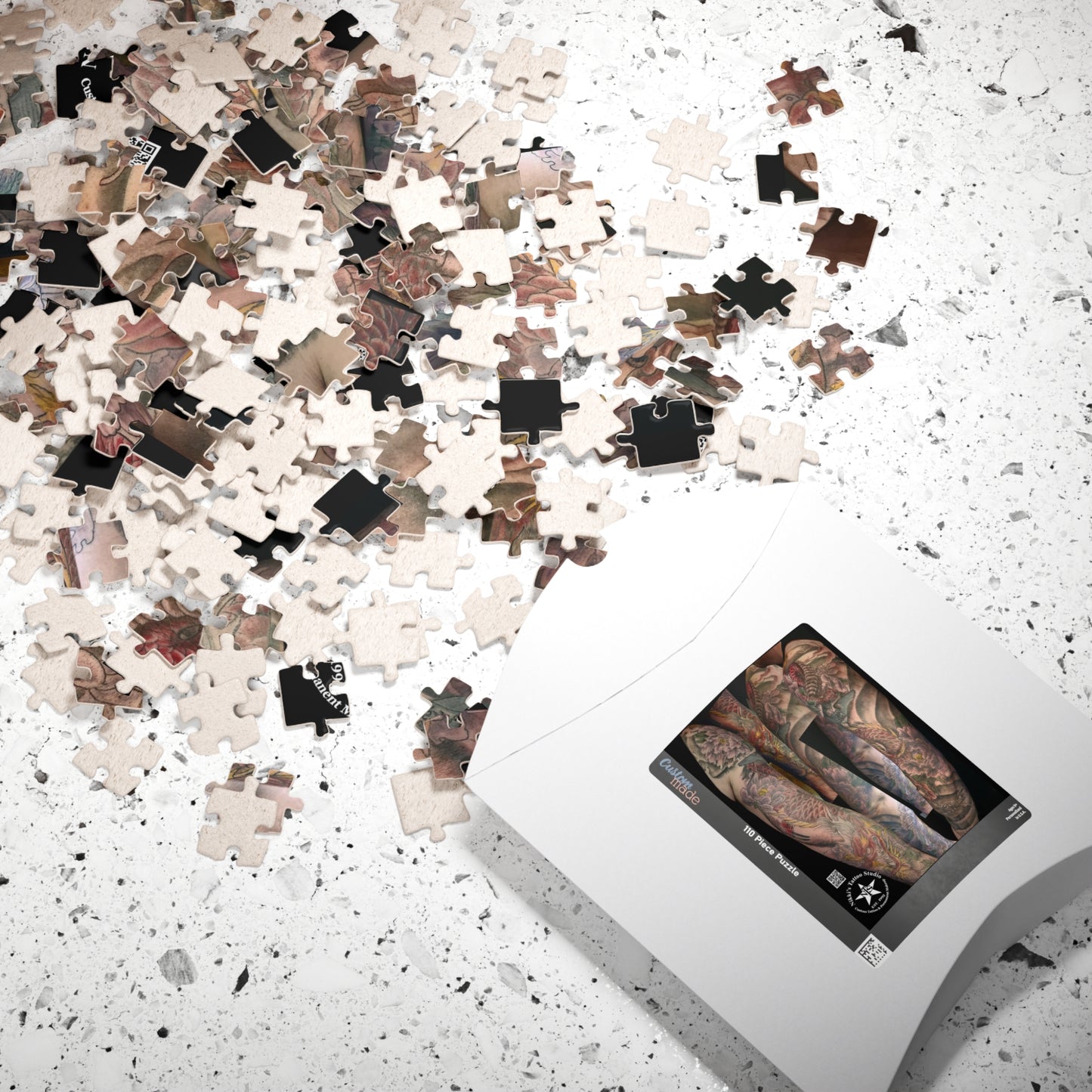 Puzzle Game: Nikki's Tattoo Art - Glossy Finish - 110, 252, 520 Pieces
