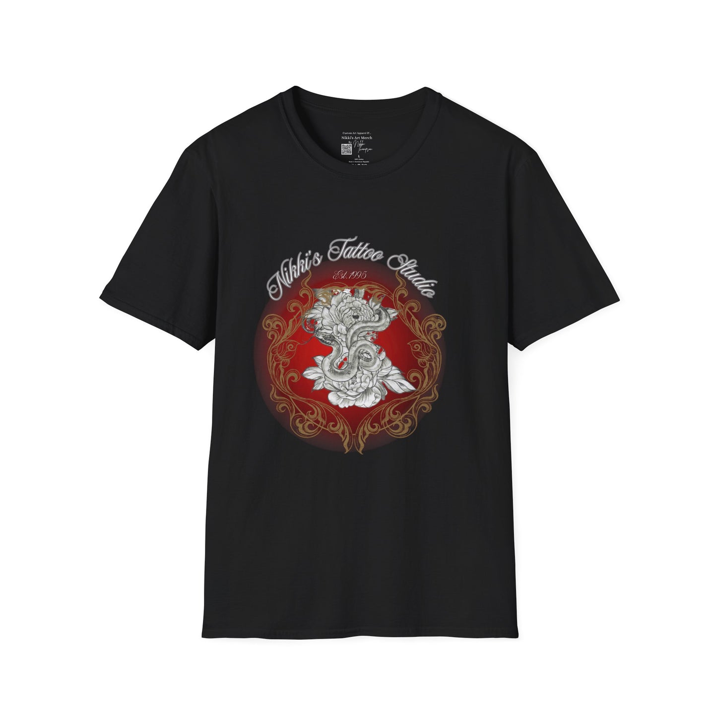 T-Shirt Nikki's Tattoo Studio Human Billboard