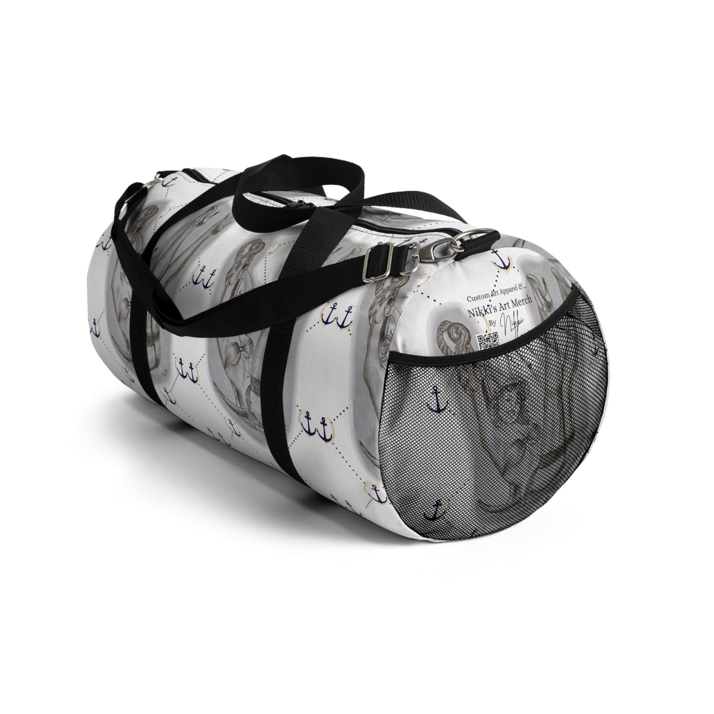 Duffel Bag - Pin Up Sailor Girl by Nikki