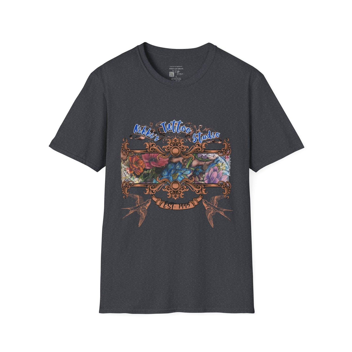 T-Shirt Unisex - Nikki's Tattoo Studio Art Collection by Nikki
