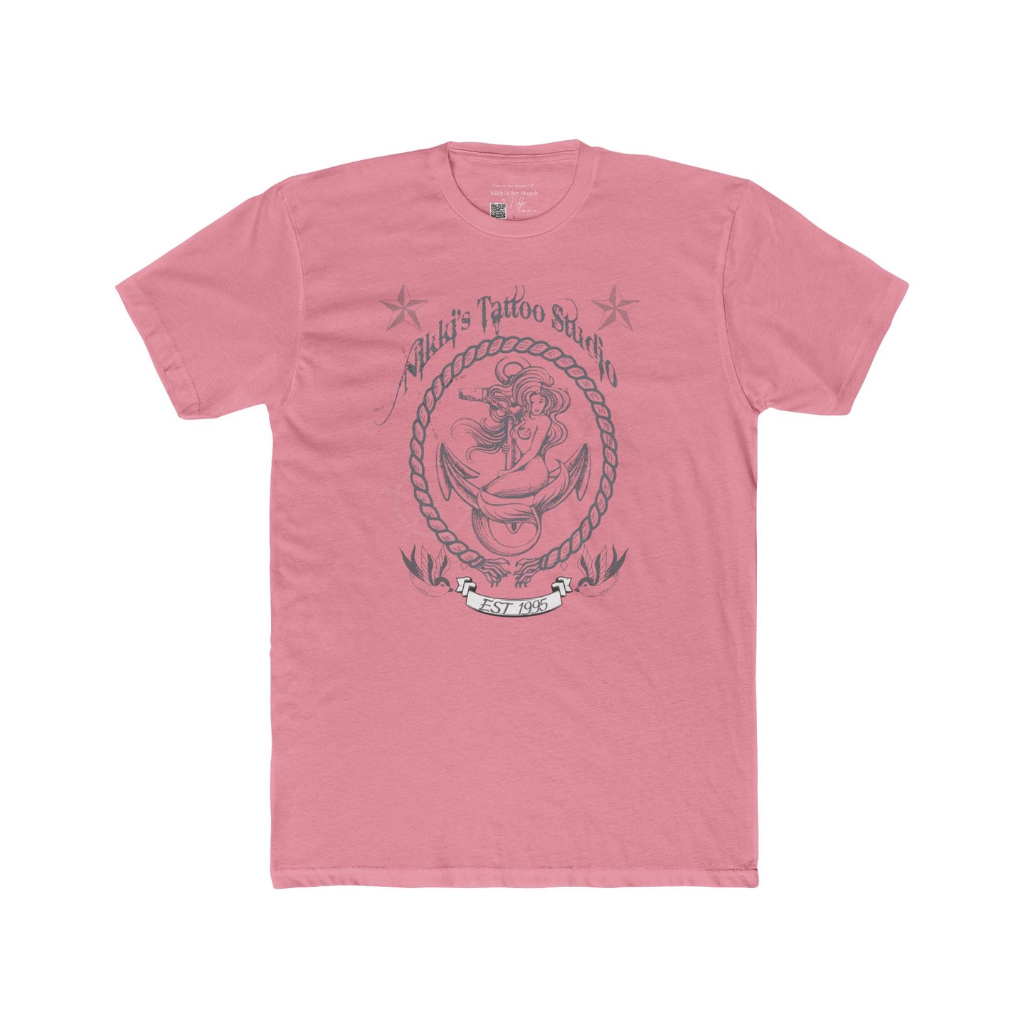 T-Shirt - Nikki's Tattoo Studio Mermaid by Nikki