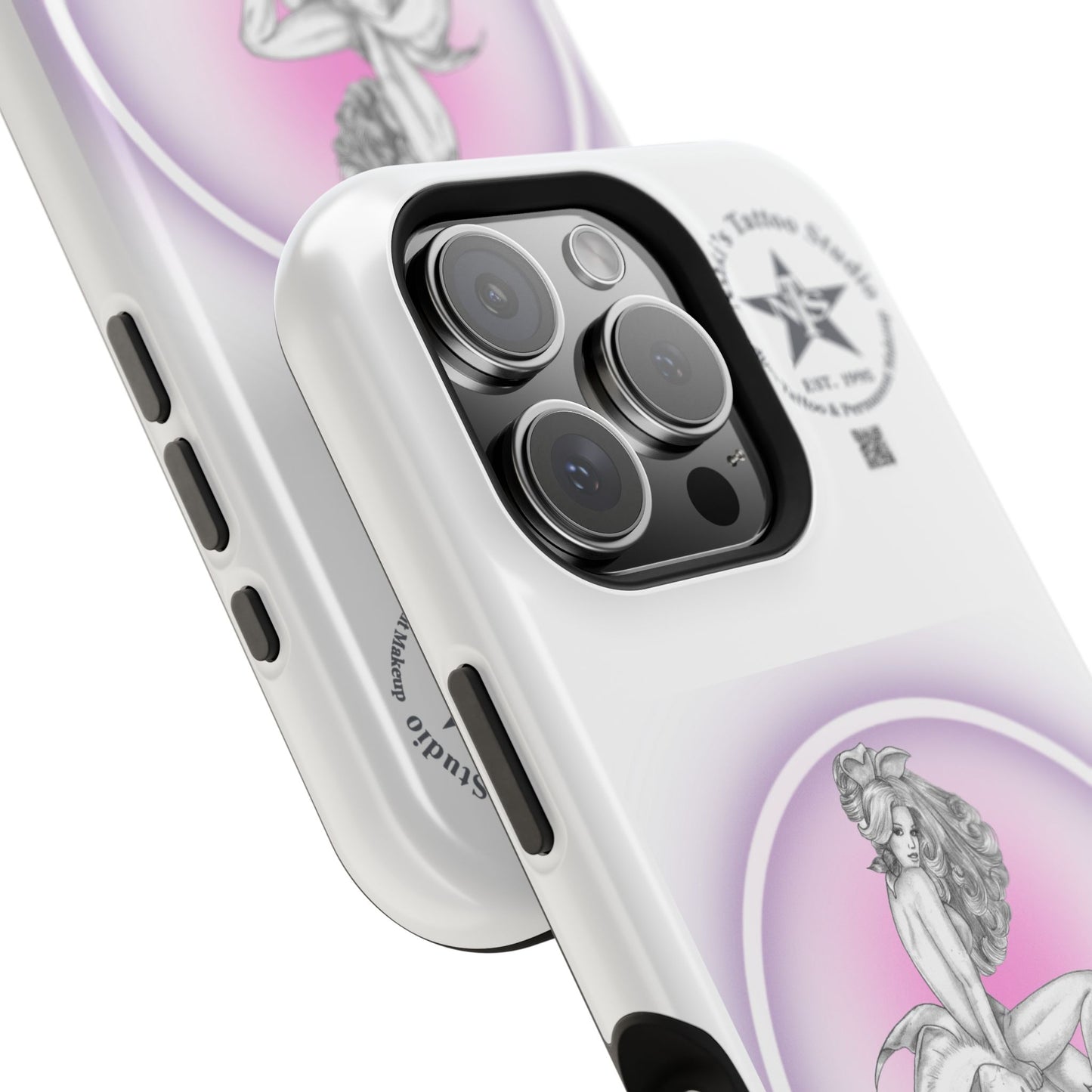 Phone Case: Pin Up Bunny Girl by Nikki