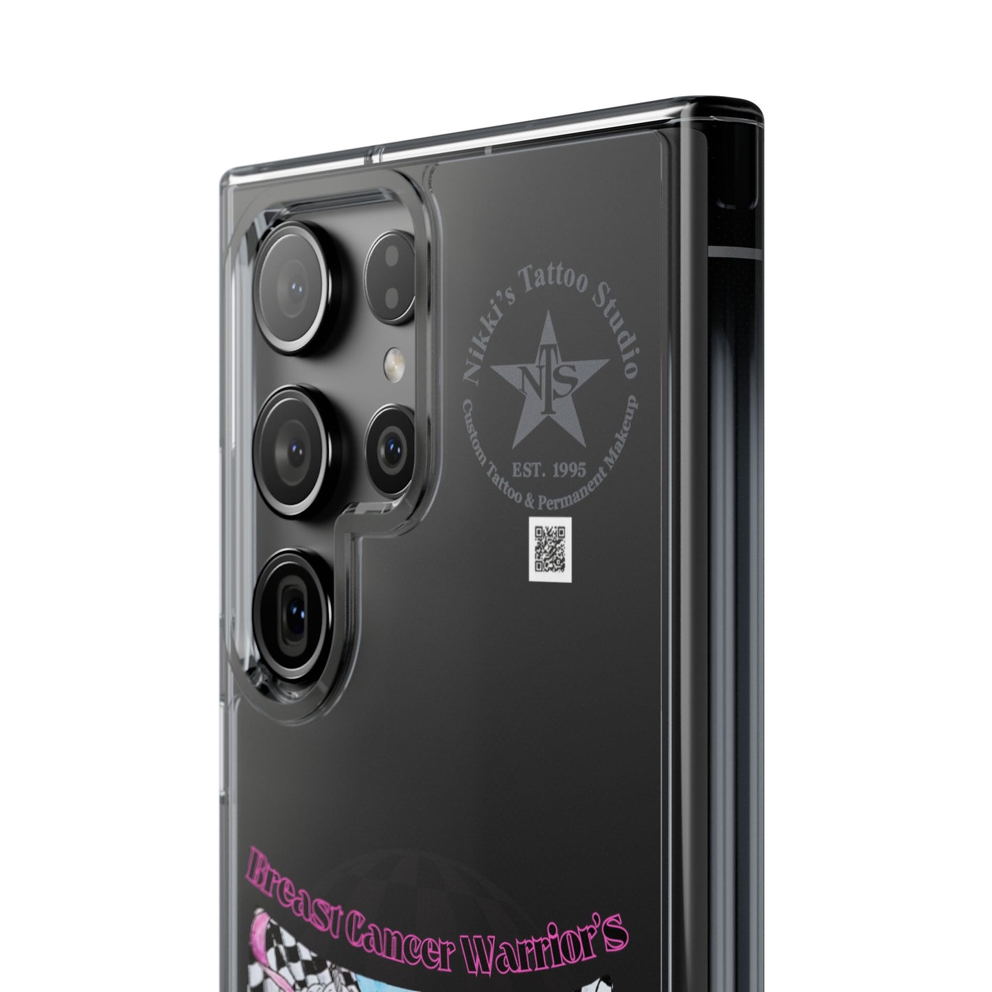 Phone Case - Breast Cancer Warrior by Nikki