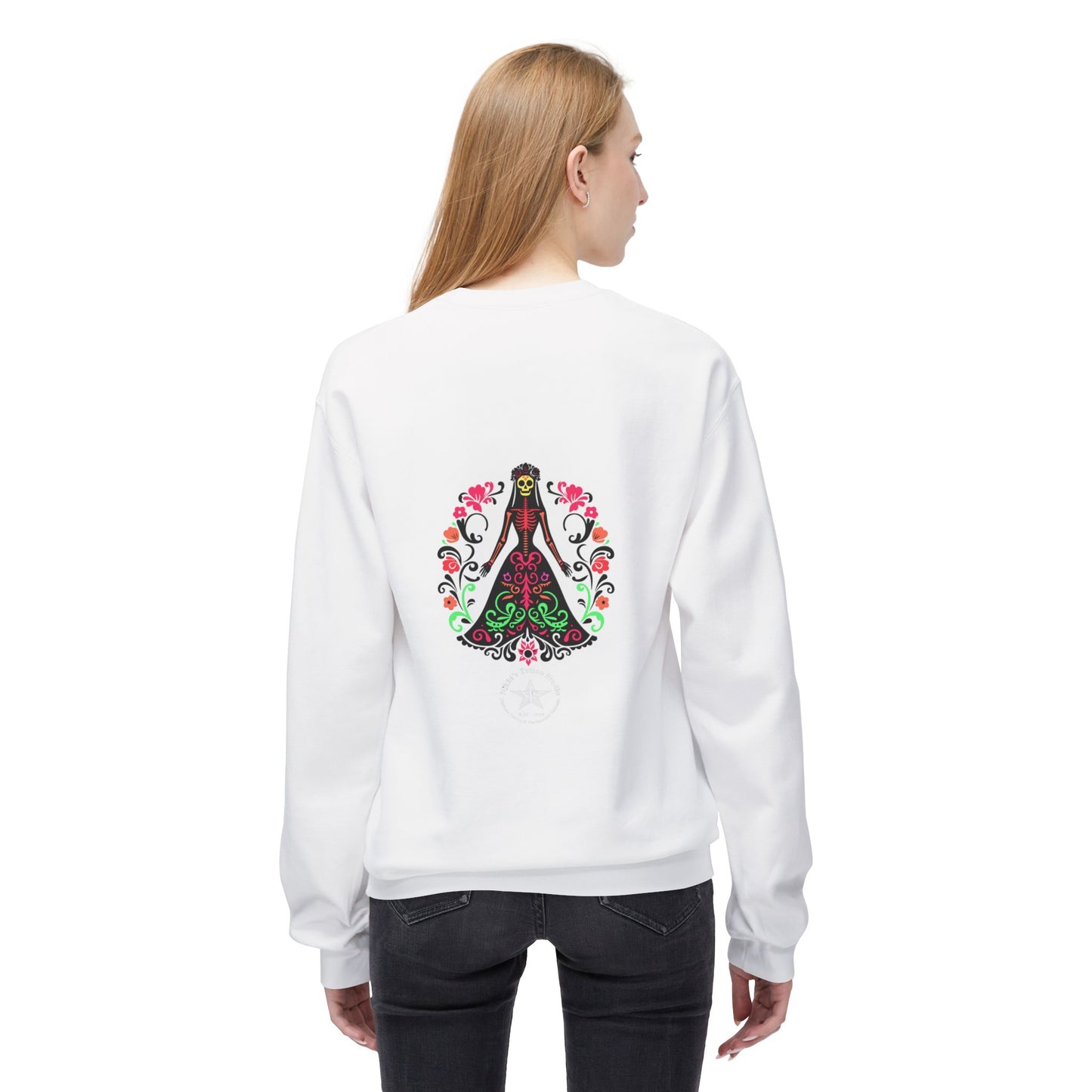 Sweatshirt - Day of the Dead Beautiful Art by Nikki