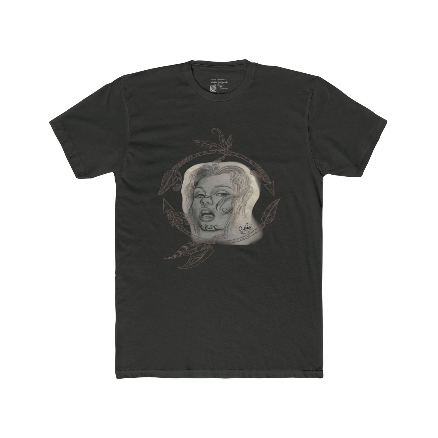 T-Shirt Unisex Crew - Beautiful Face by Nikki