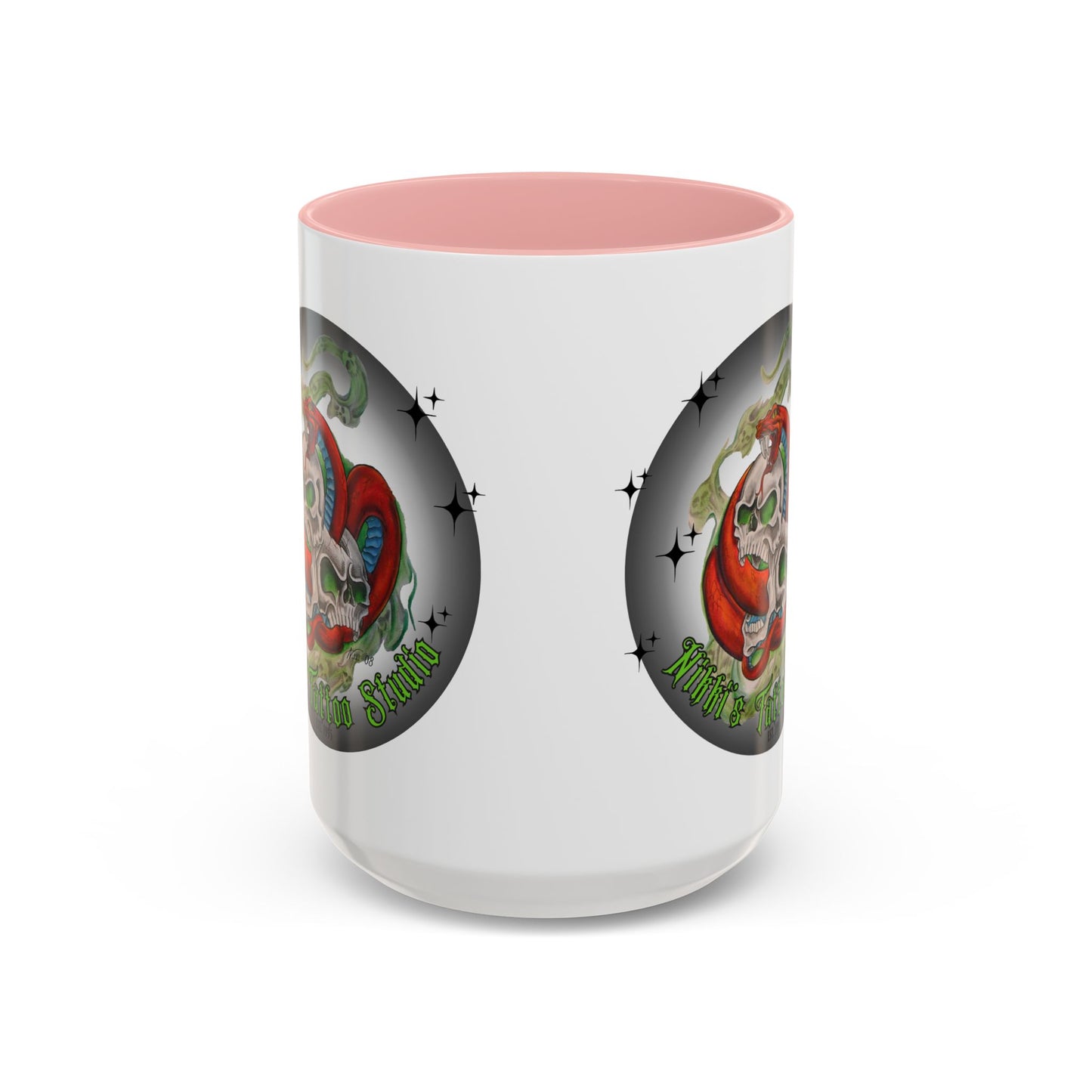 Mug - Nikki's Tattoo Studio (Skull & Snake)