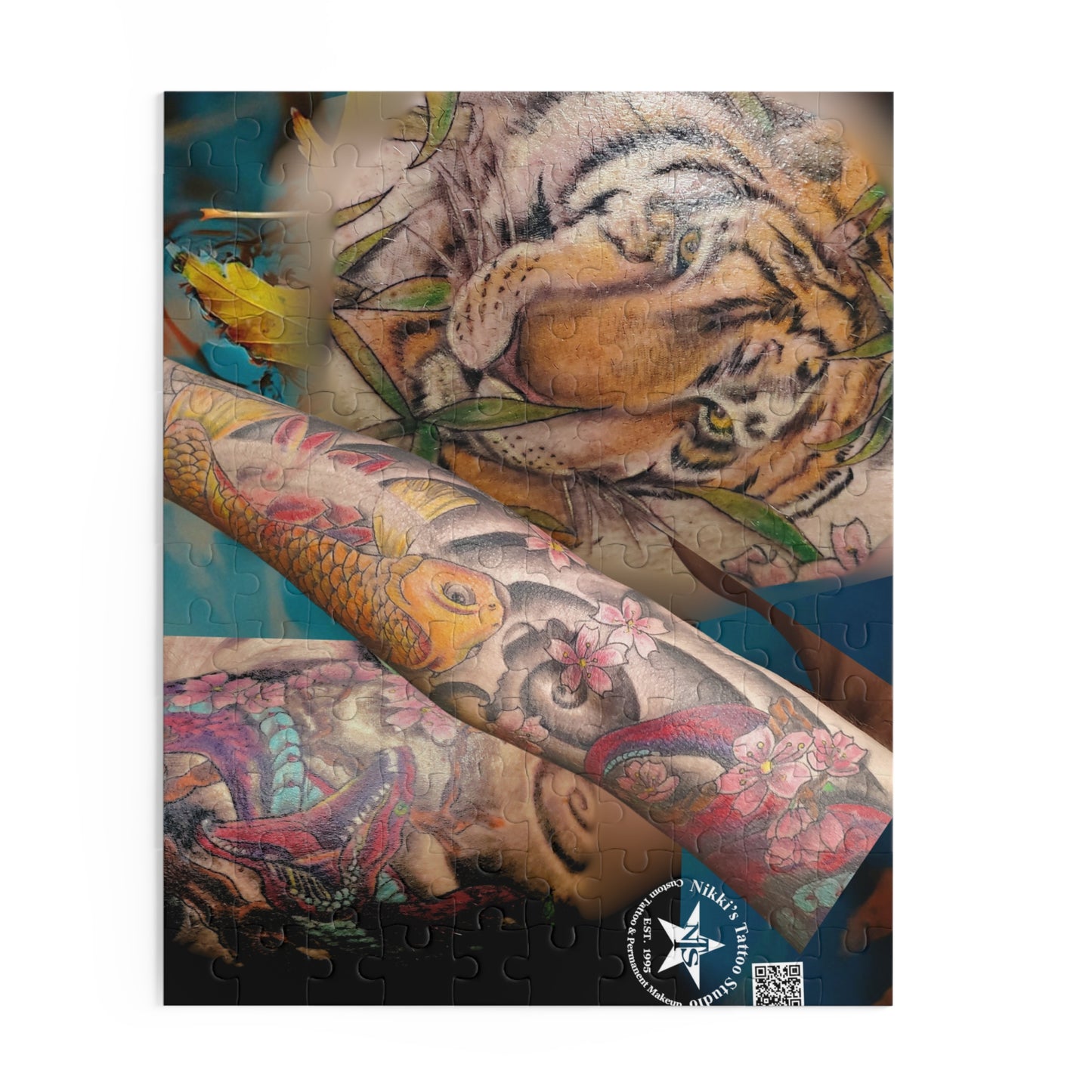 Puzzle Game: Tiger Tattoo by Nikki