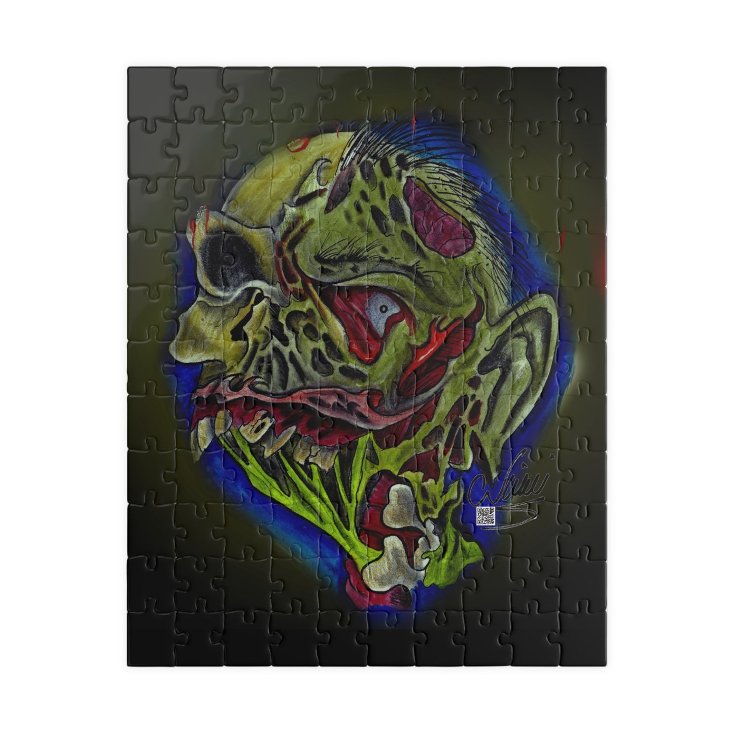 Puzzle Game: Skull Zombie King of the Dead by Nikki