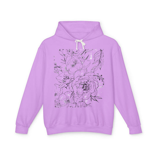 Sweatshirt Hoodie - Nikki's Peony art