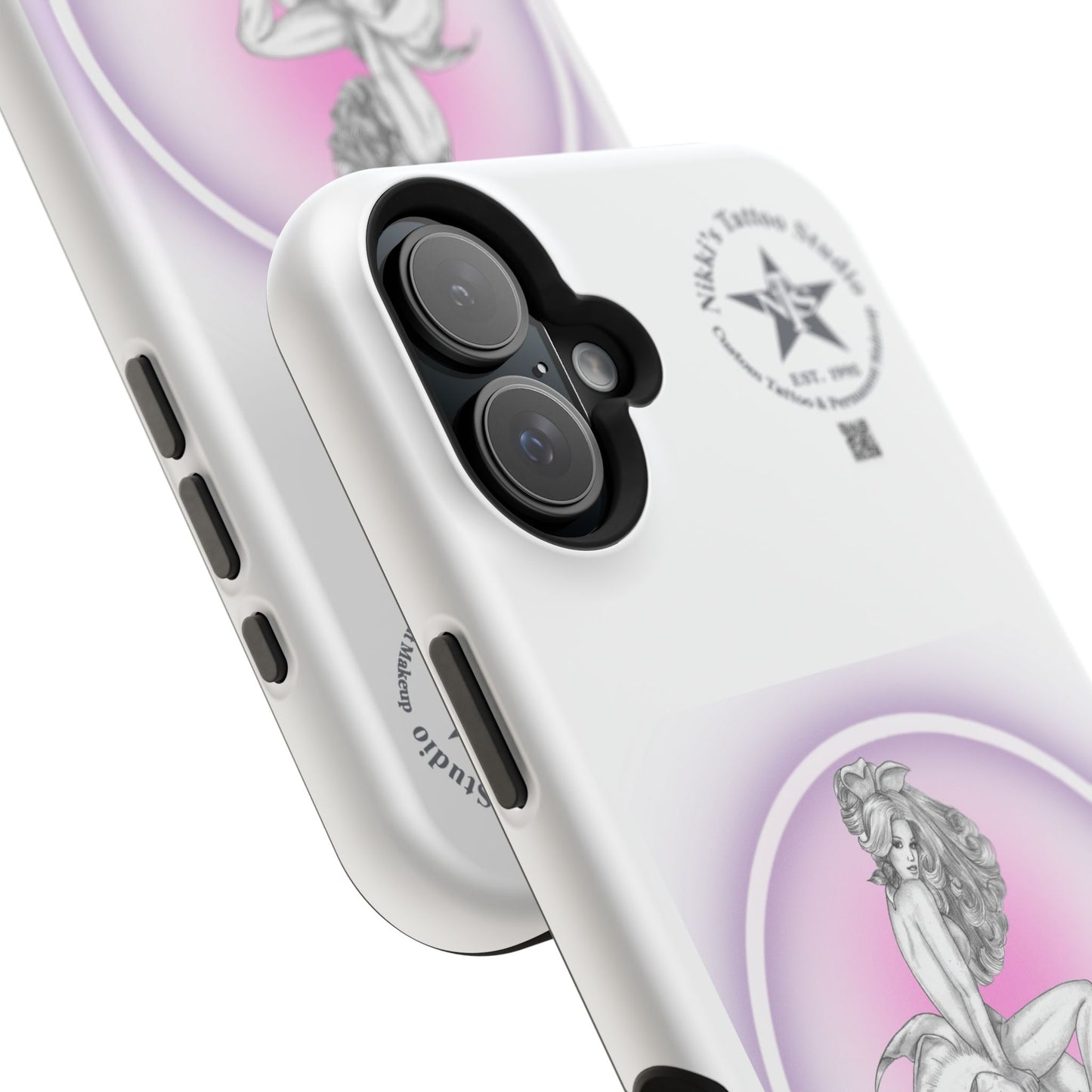 Phone Case: Pin Up Bunny Girl by Nikki