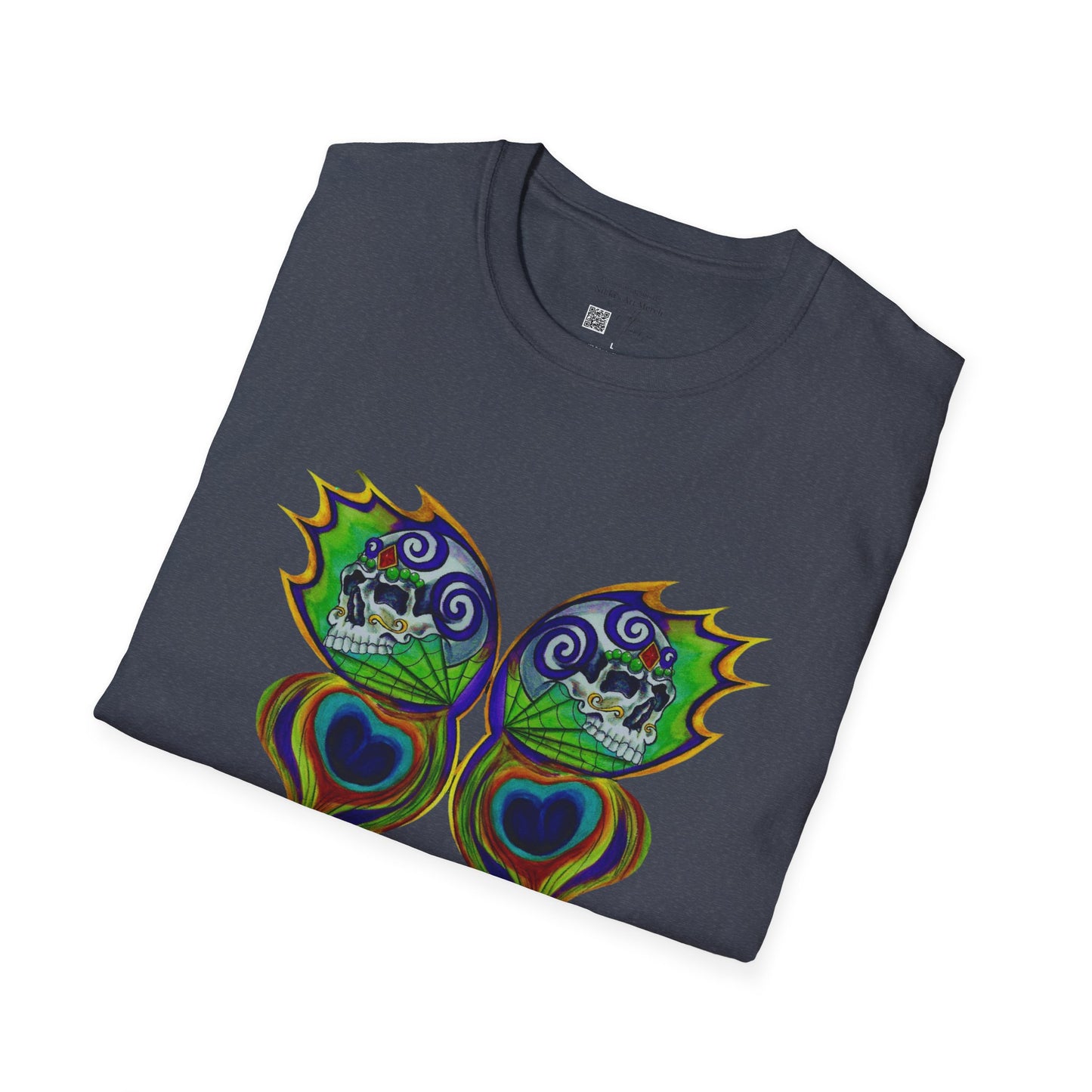 Butterfly Skull Logo Nikkis Tattoo Studio - 30th Anniversary T-Shirt