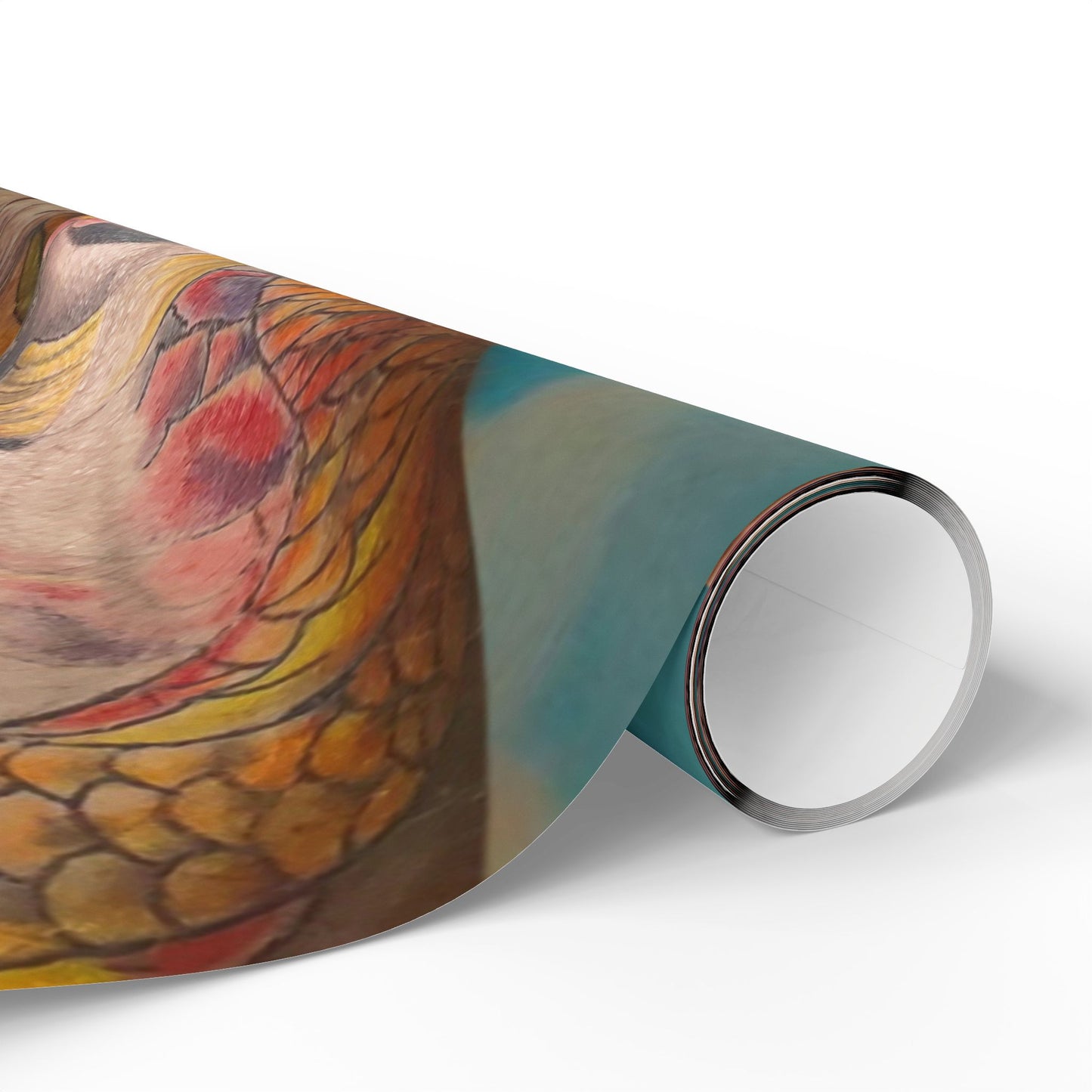 Nikki's Tattoo Studio - Tiger and Koi Gift Wrapping Paper