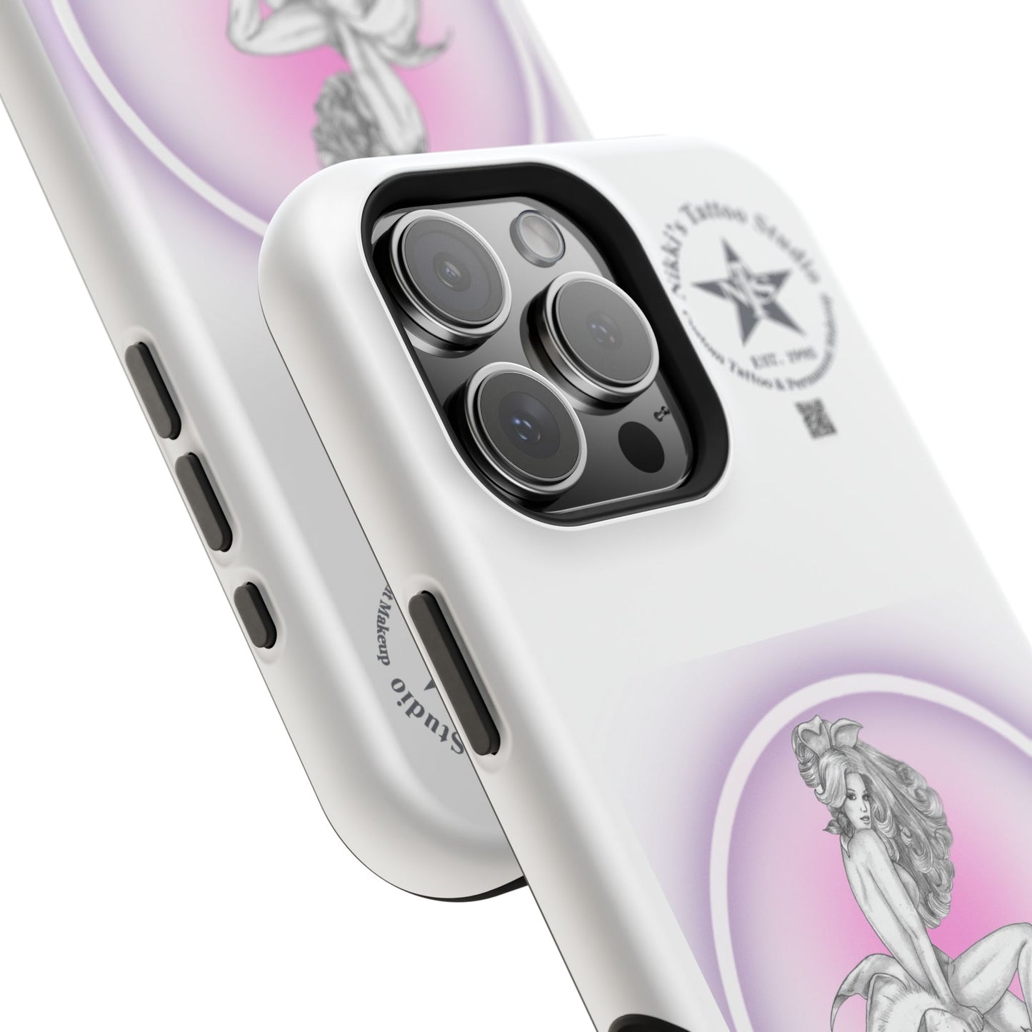 Phone Case: Pin Up Bunny Girl by Nikki