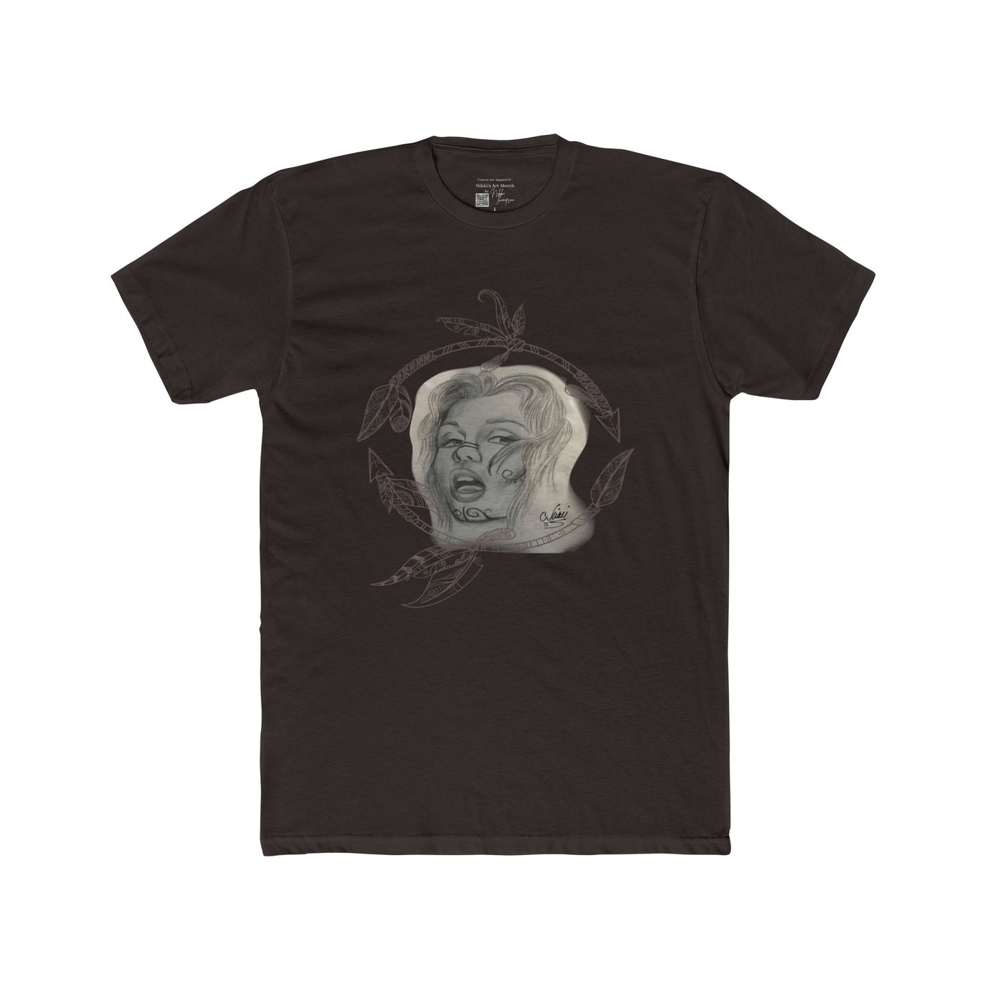 T-Shirt Unisex Crew - Beautiful Face by Nikki