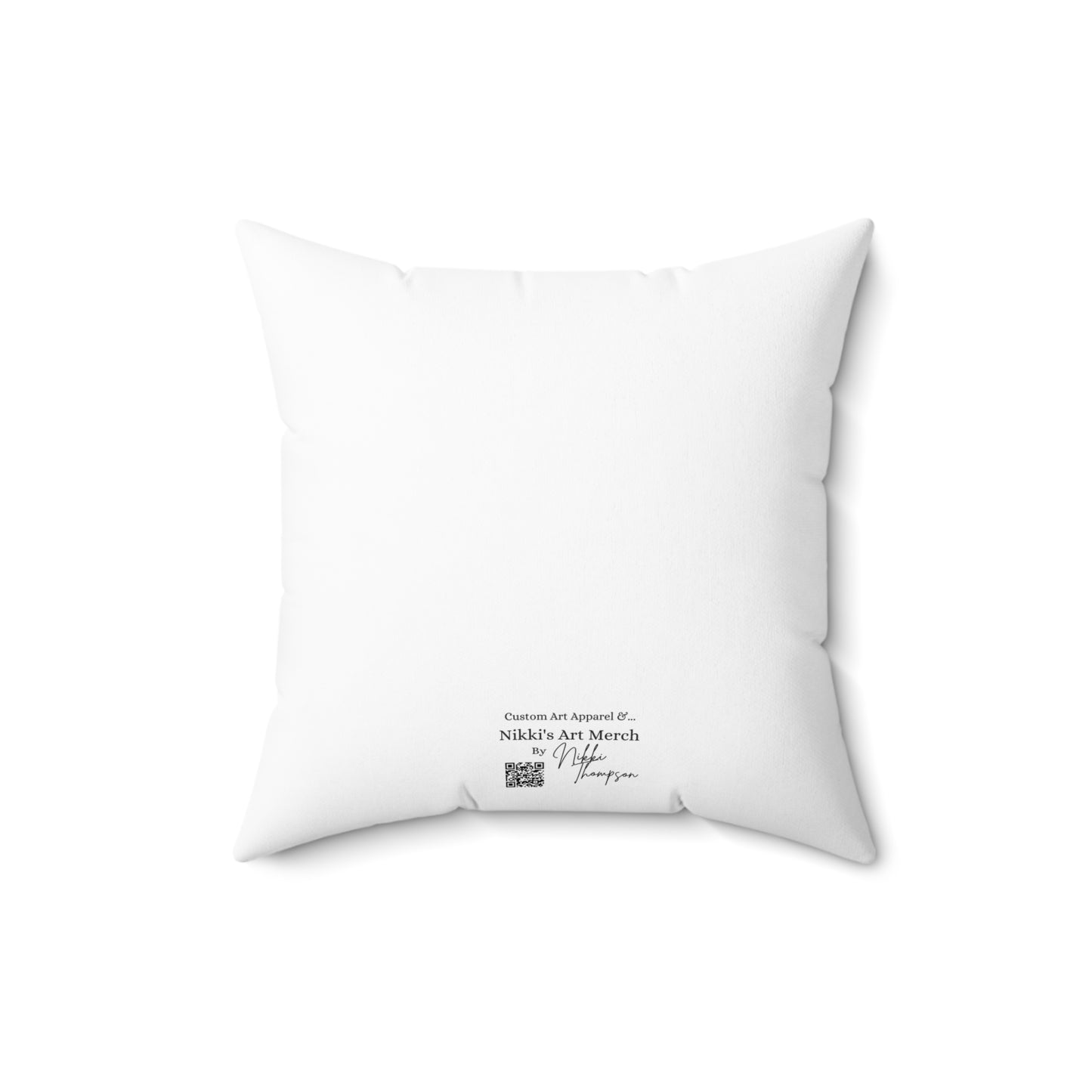 Pillow (White) - Dragon Strength by Nikki