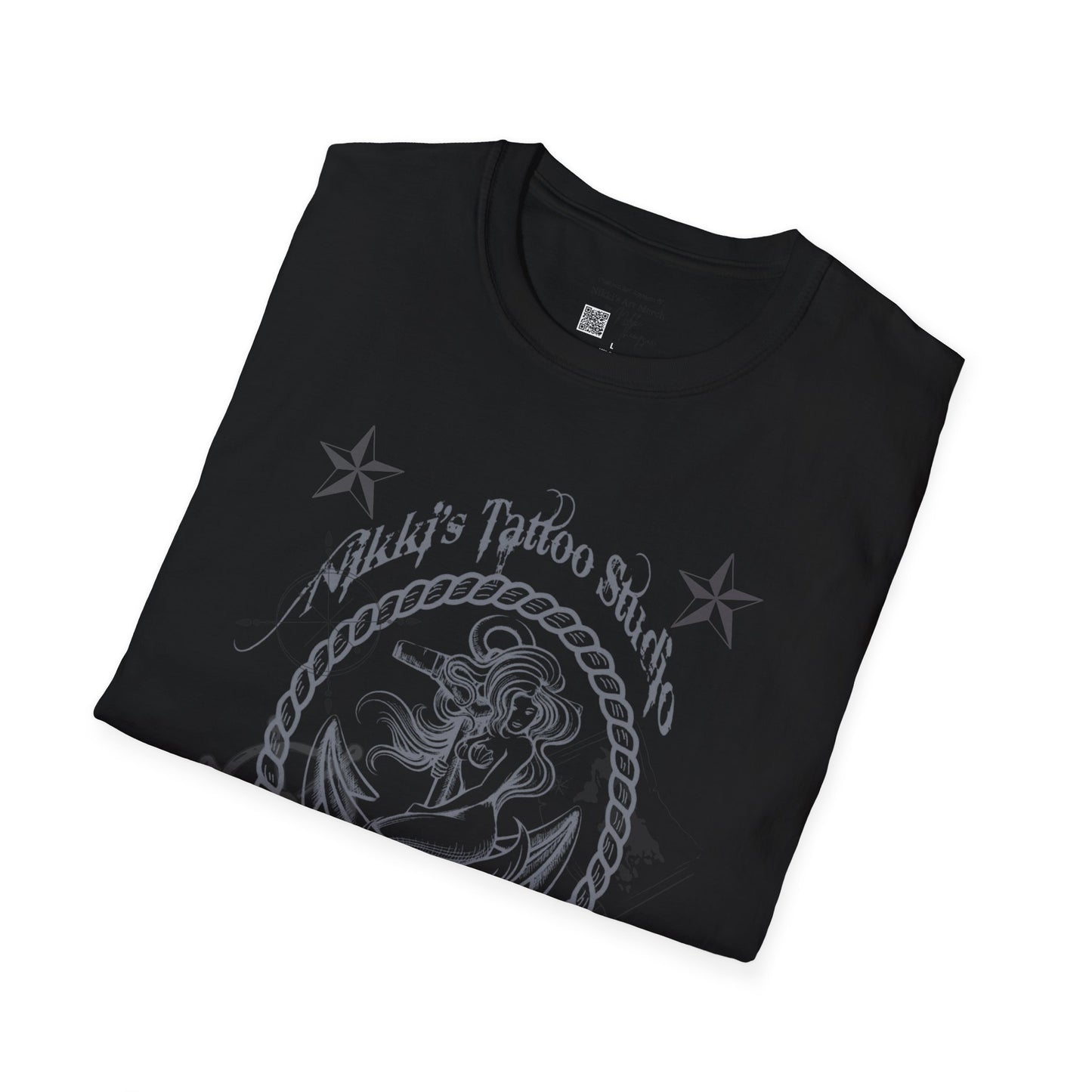 T-Shirt - Nikki's Tattoo Studio Mermaid by Nikki