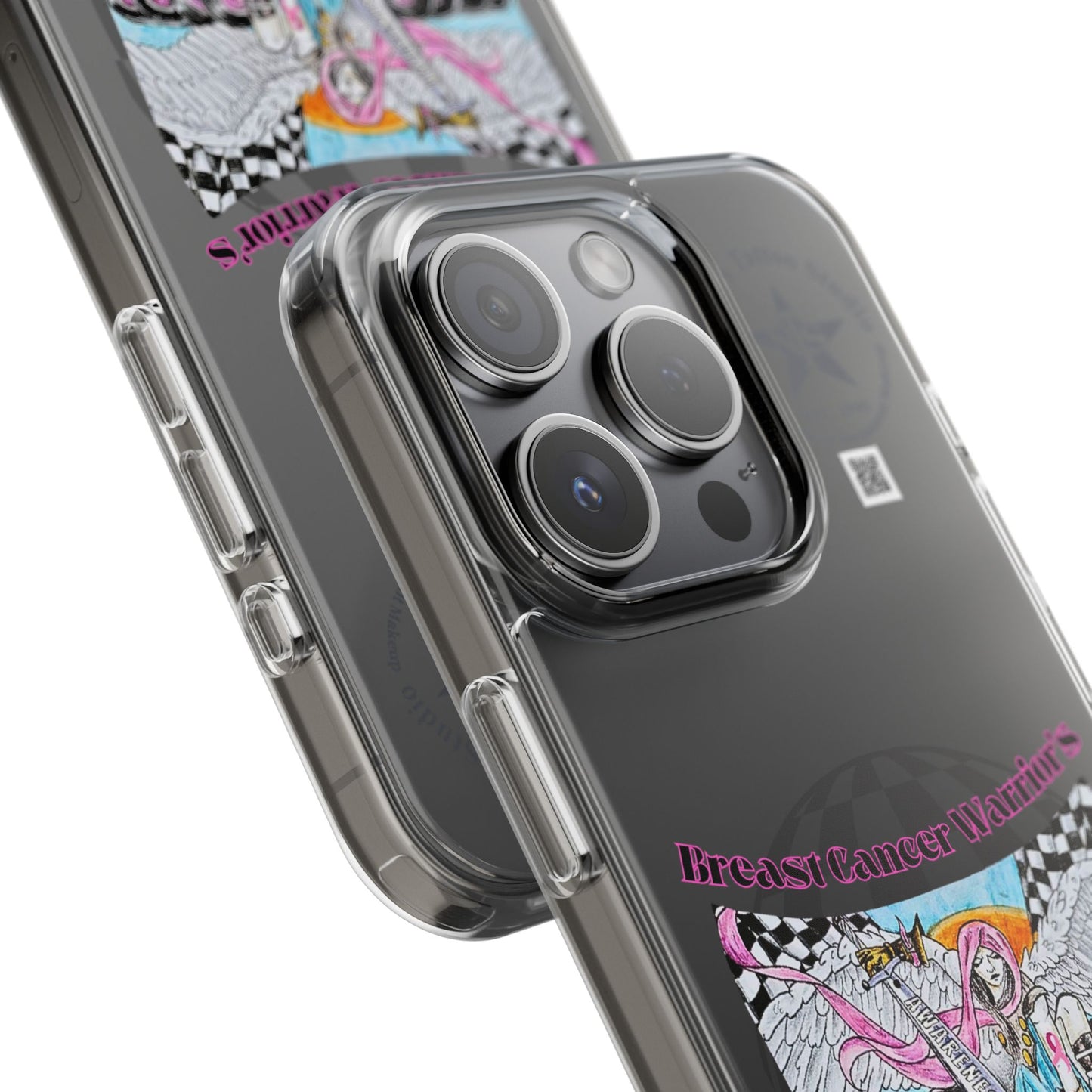 Phone Case - Breast Cancer Warrior by Nikki