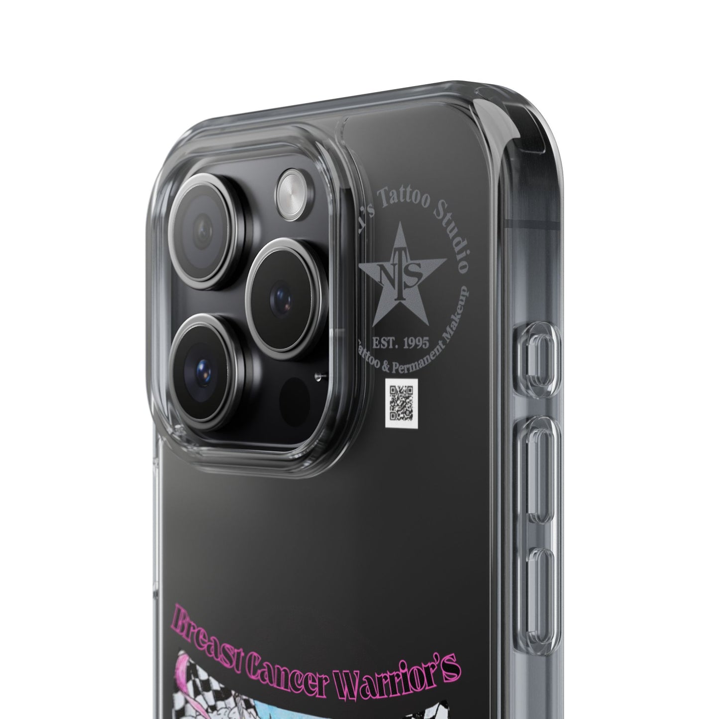 Phone Case - Breast Cancer Warrior by Nikki