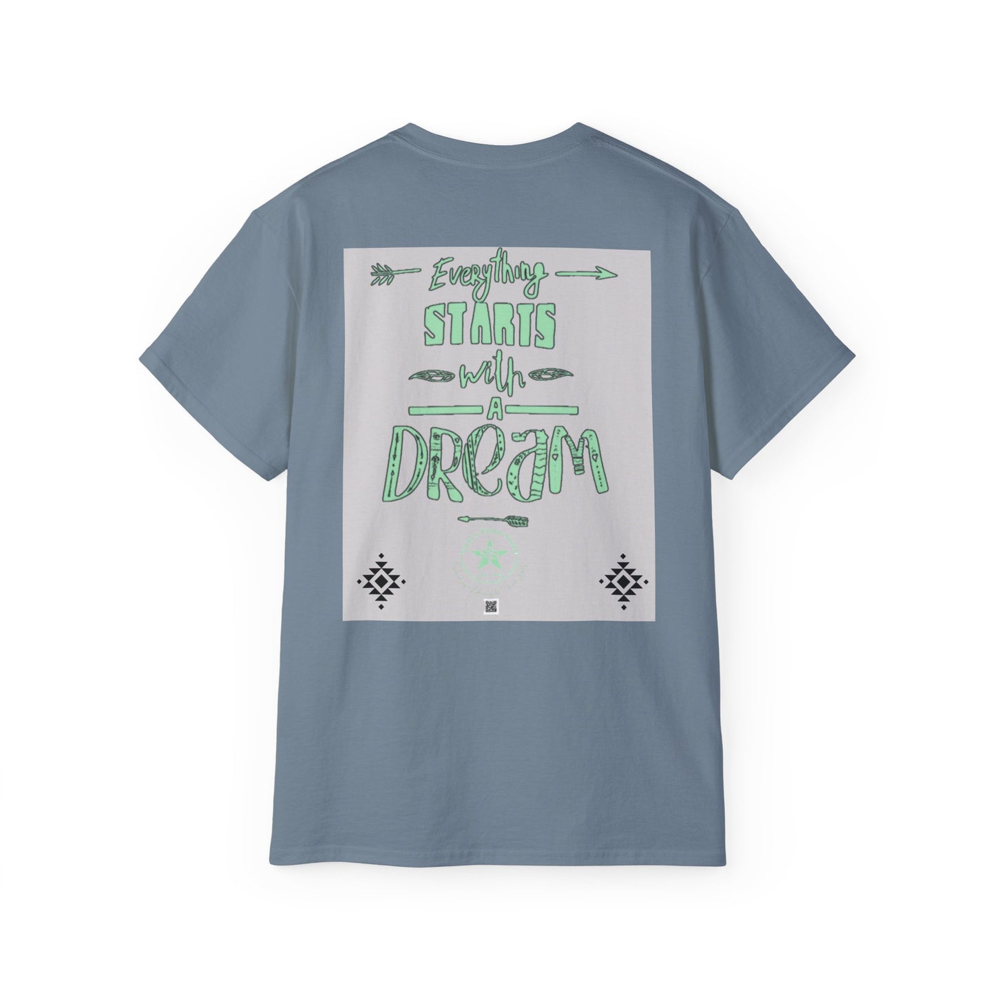 Butterflies and Dreamcatcher Tattoo by Nikki - EVERYTHING STARTS with a DREAM Tshirt