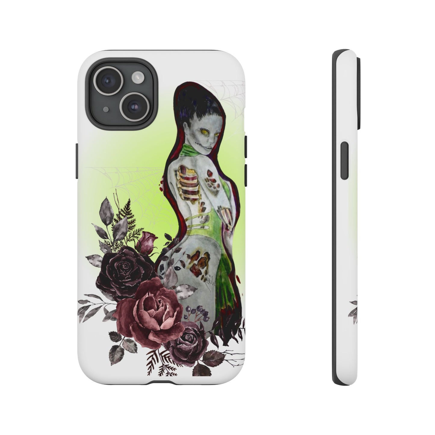Phone Cases - Zombie Lady by Nikki