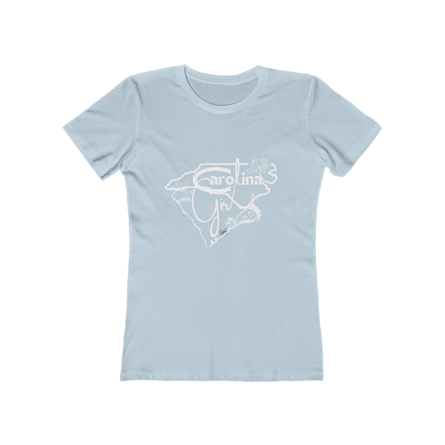 T-Shirt Ladies - Carolina Girl by local NC artist Nikki Thompson