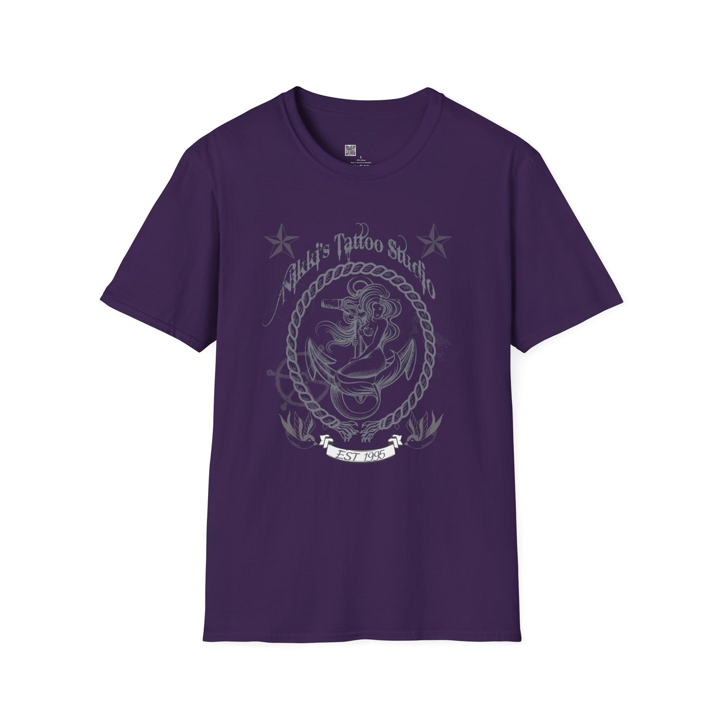 T-Shirt - Nikki's Tattoo Studio Mermaid by Nikki