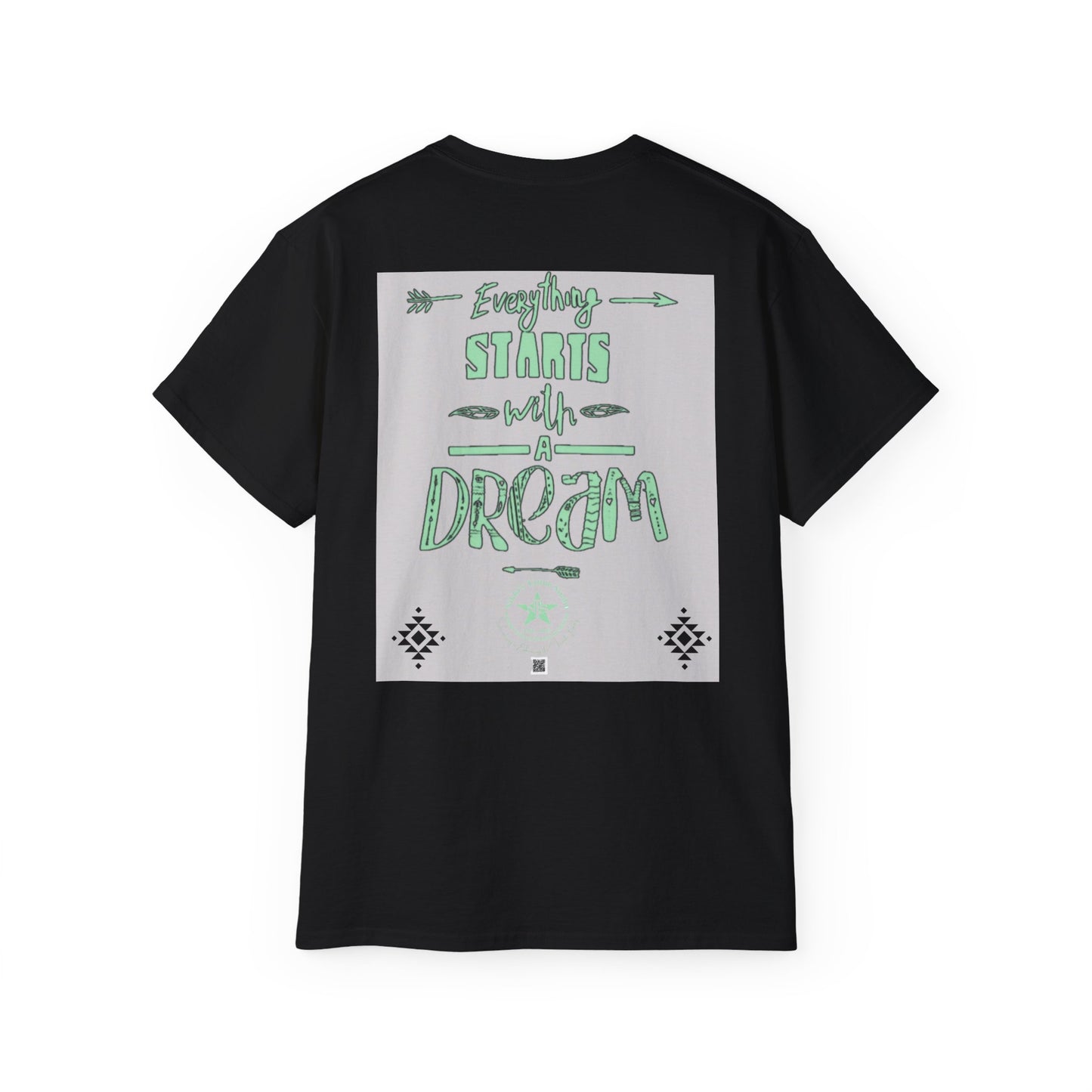 Butterflies and Dreamcatcher Tattoo by Nikki - EVERYTHING STARTS with a DREAM Tshirt