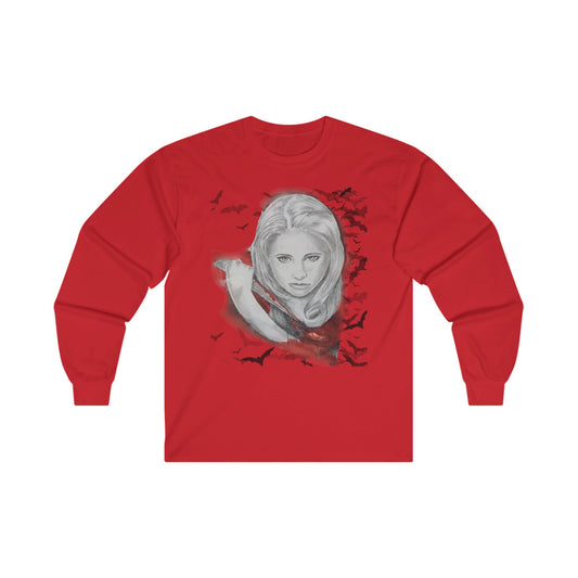 T-Shirt Long Sleeve - Vampire Slayer by Nikki