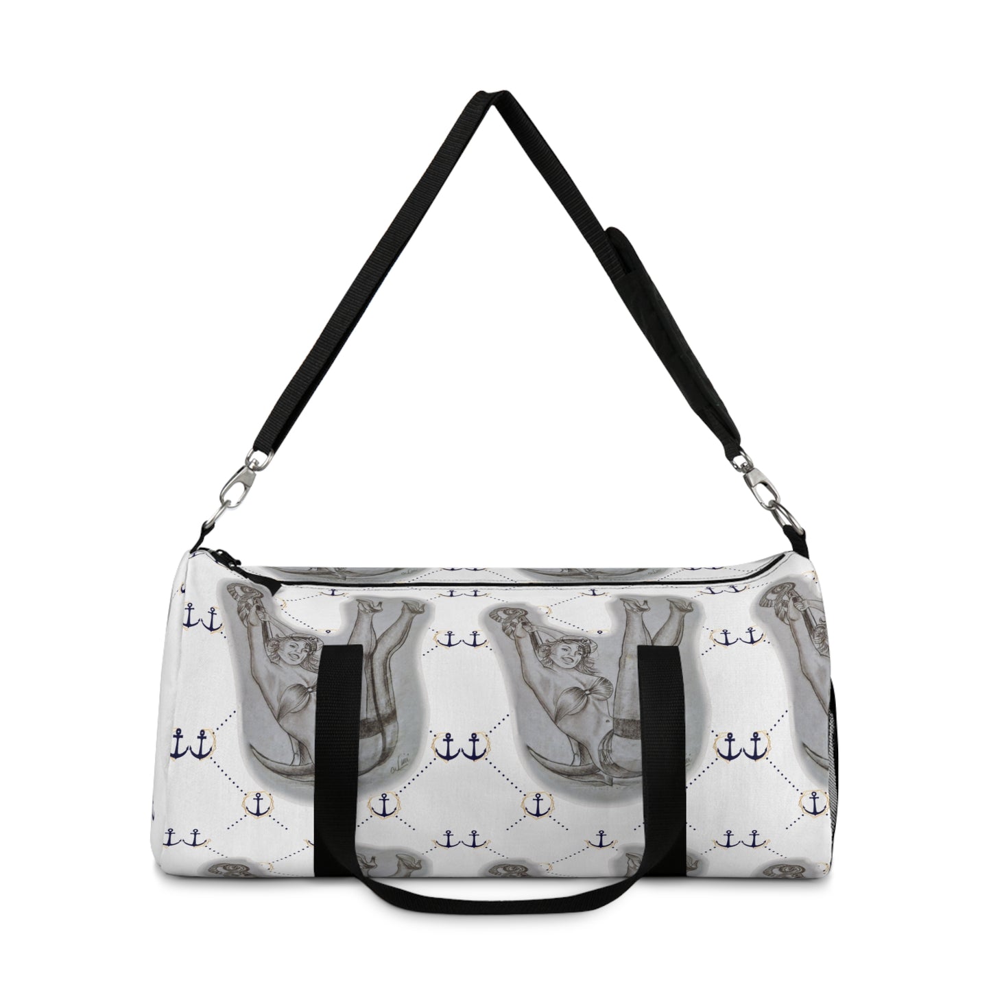 Duffel Bag - Pin Up Sailor Girl by Nikki