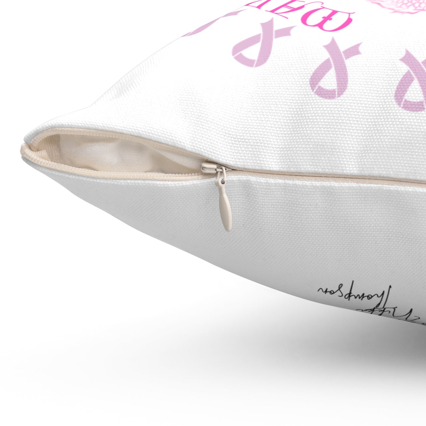 Pillow (White) - Dragon Strength by Nikki