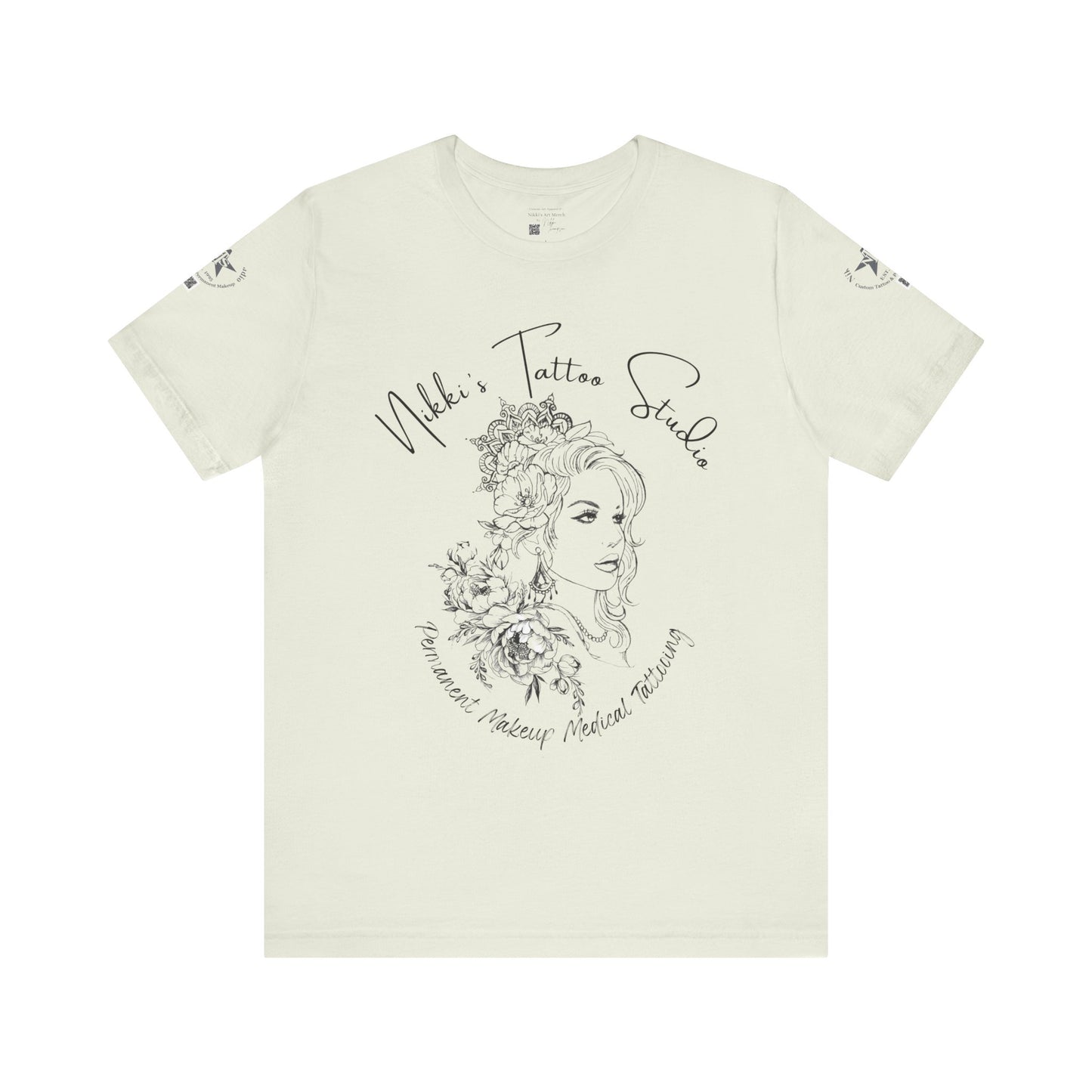 T-Shirt - Nikki's Tattoo Studio [Lady] by Nikki