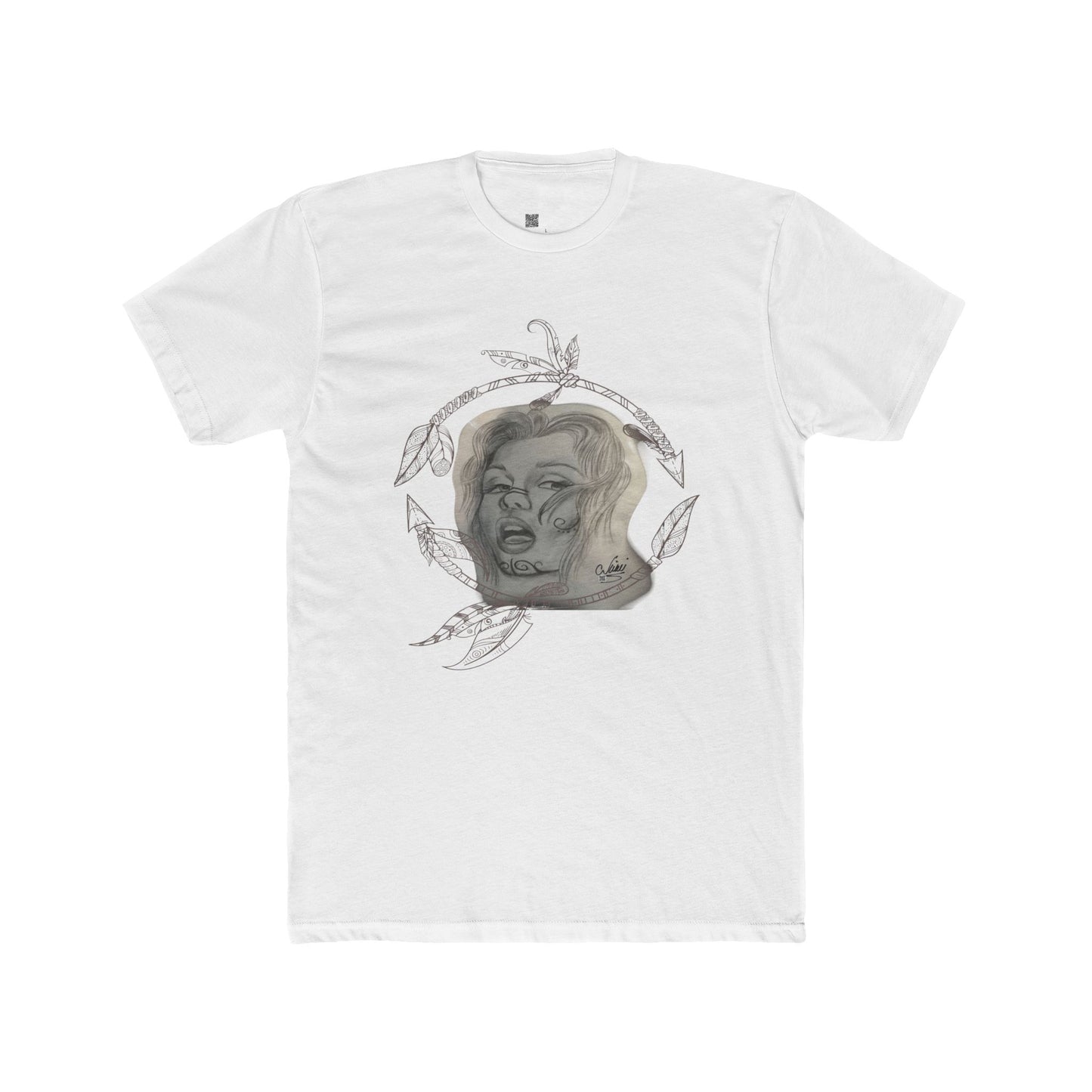 T-Shirt Unisex Crew - Beautiful Face by Nikki
