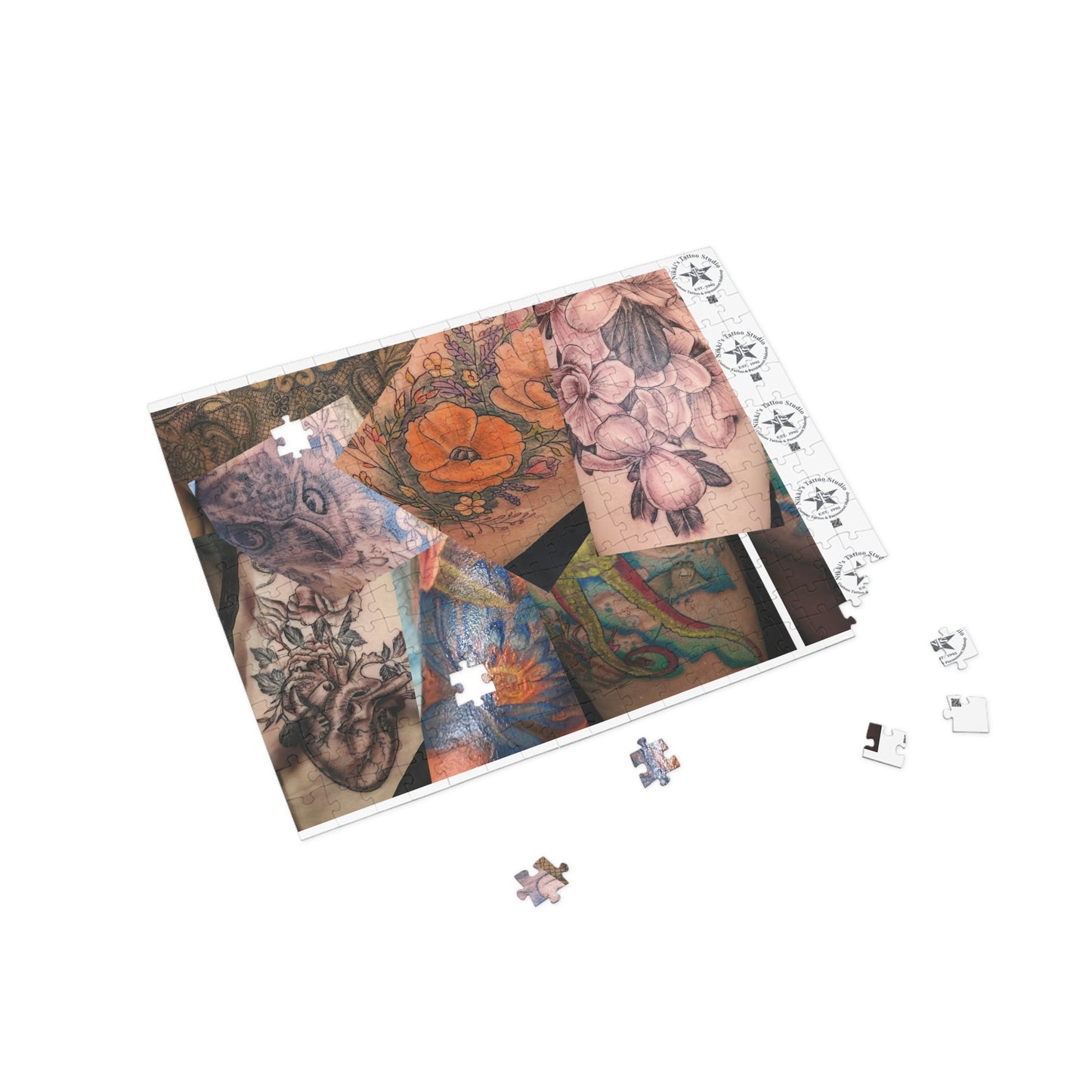 Puzzle Game: Tattoo Art by Nikki