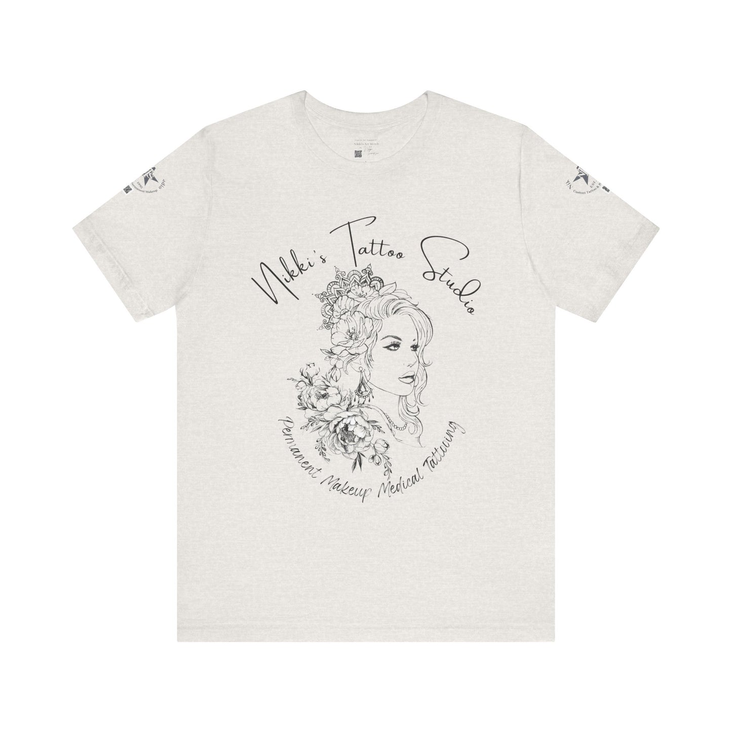T-Shirt - Nikki's Tattoo Studio [Lady] by Nikki