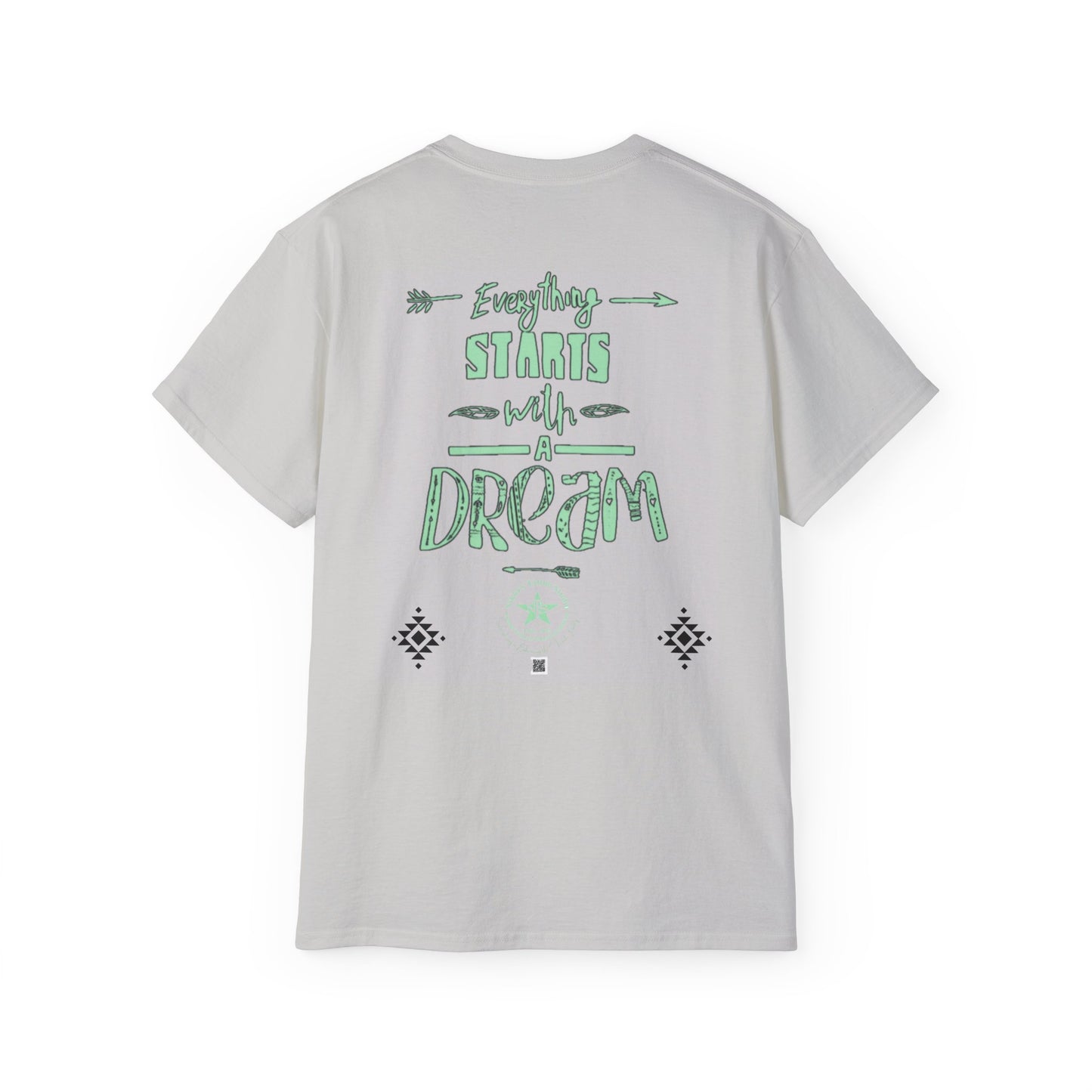 Butterflies and Dreamcatcher Tattoo by Nikki - EVERYTHING STARTS with a DREAM Tshirt