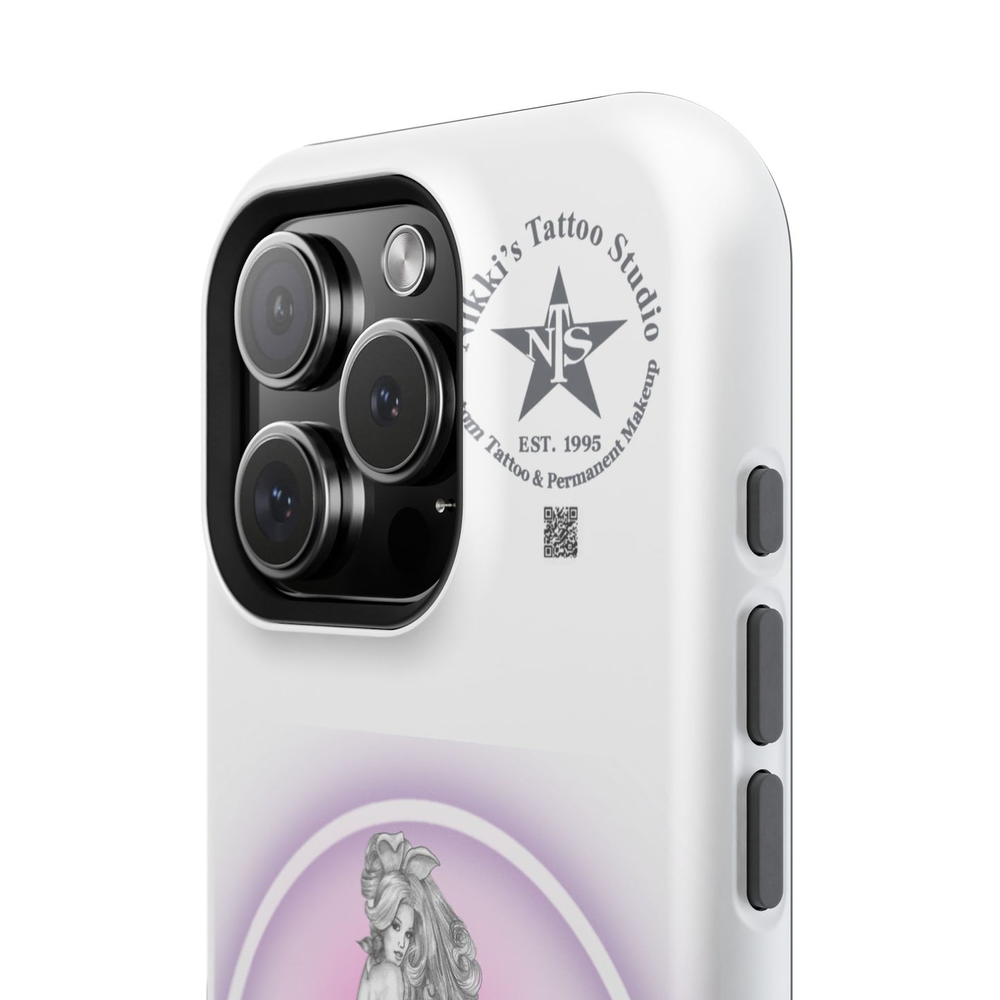 Phone Case: Pin Up Bunny Girl by Nikki