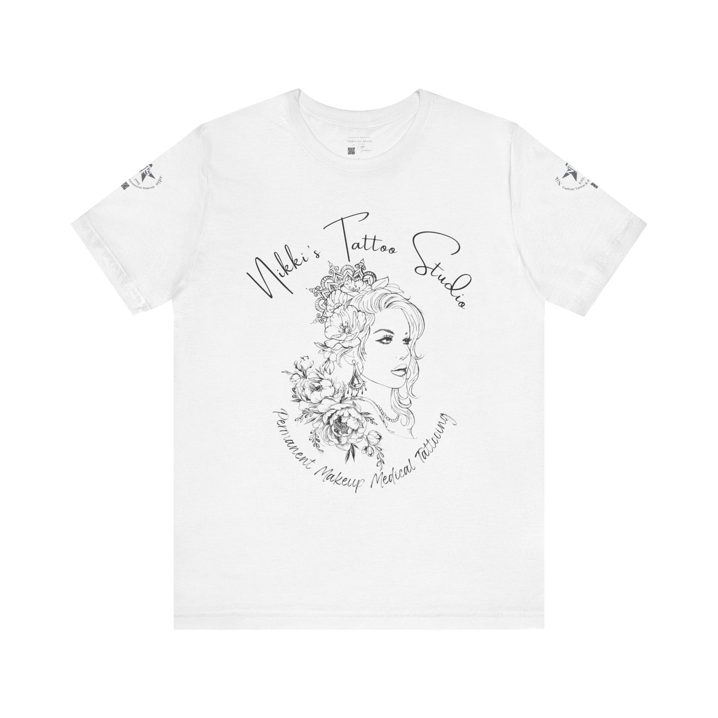 T-Shirt - Nikki's Tattoo Studio [Lady] by Nikki